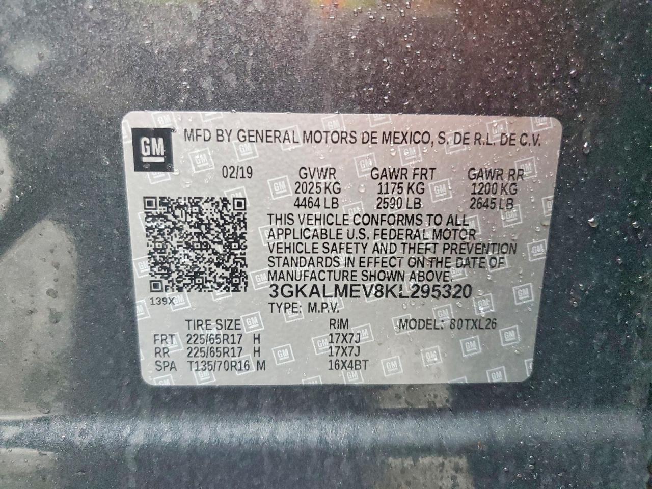2019 GMC TERRAIN SLE photo 13