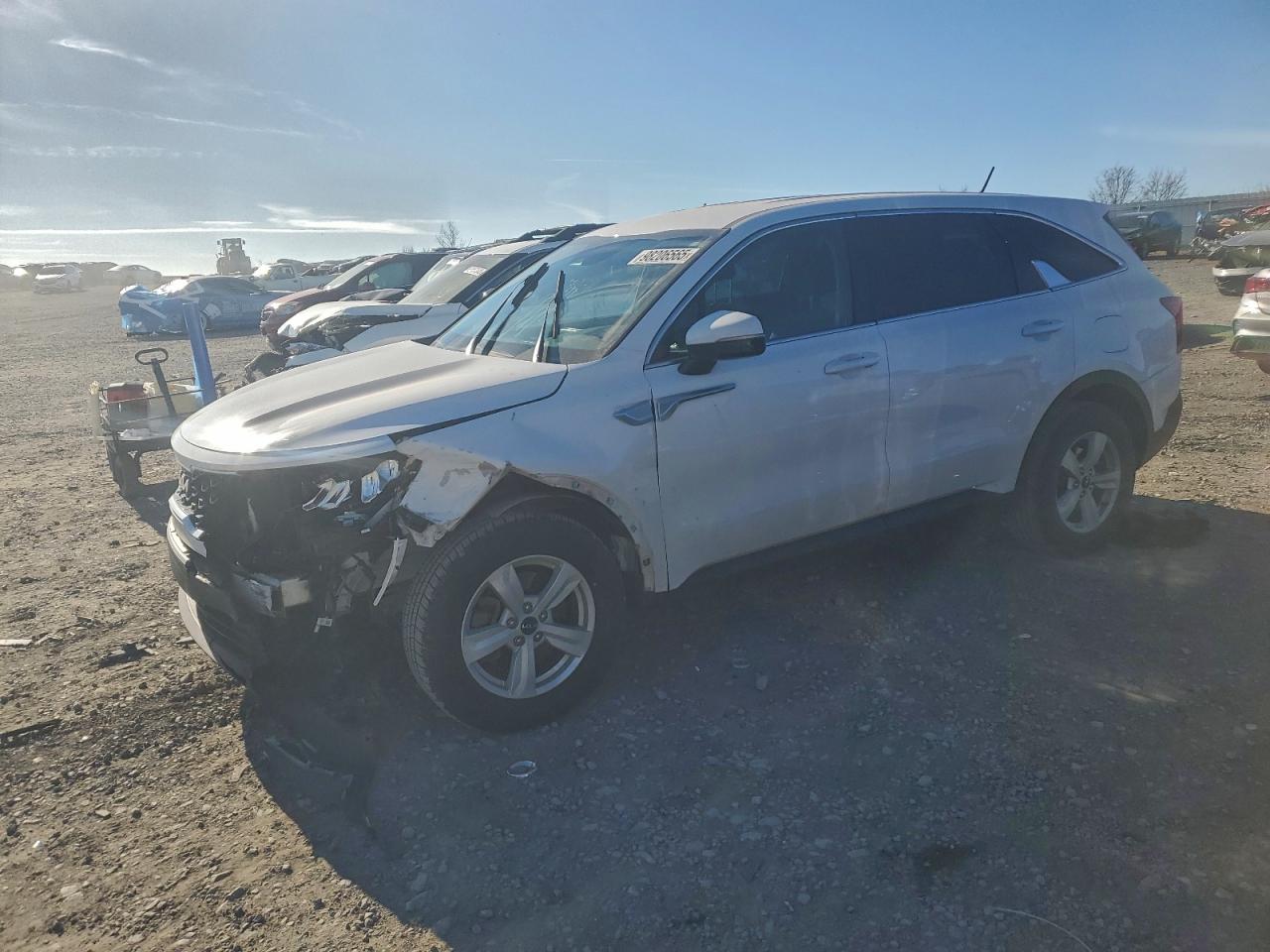 2022 KIA SORENTO LX — FRONT END damage — photo 1