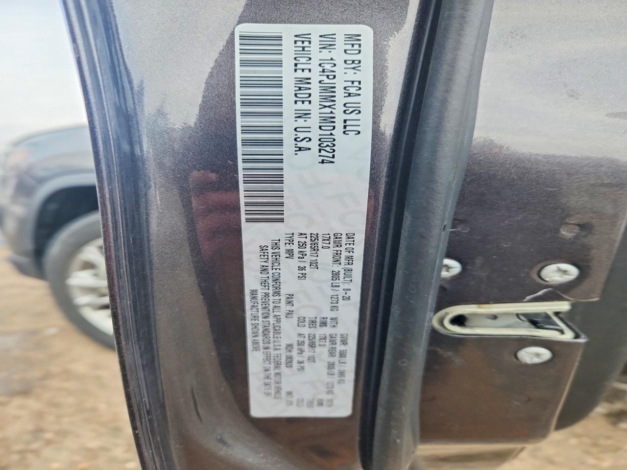 2021 JEEP CHEROKEE LATITUDE LUX photo 12