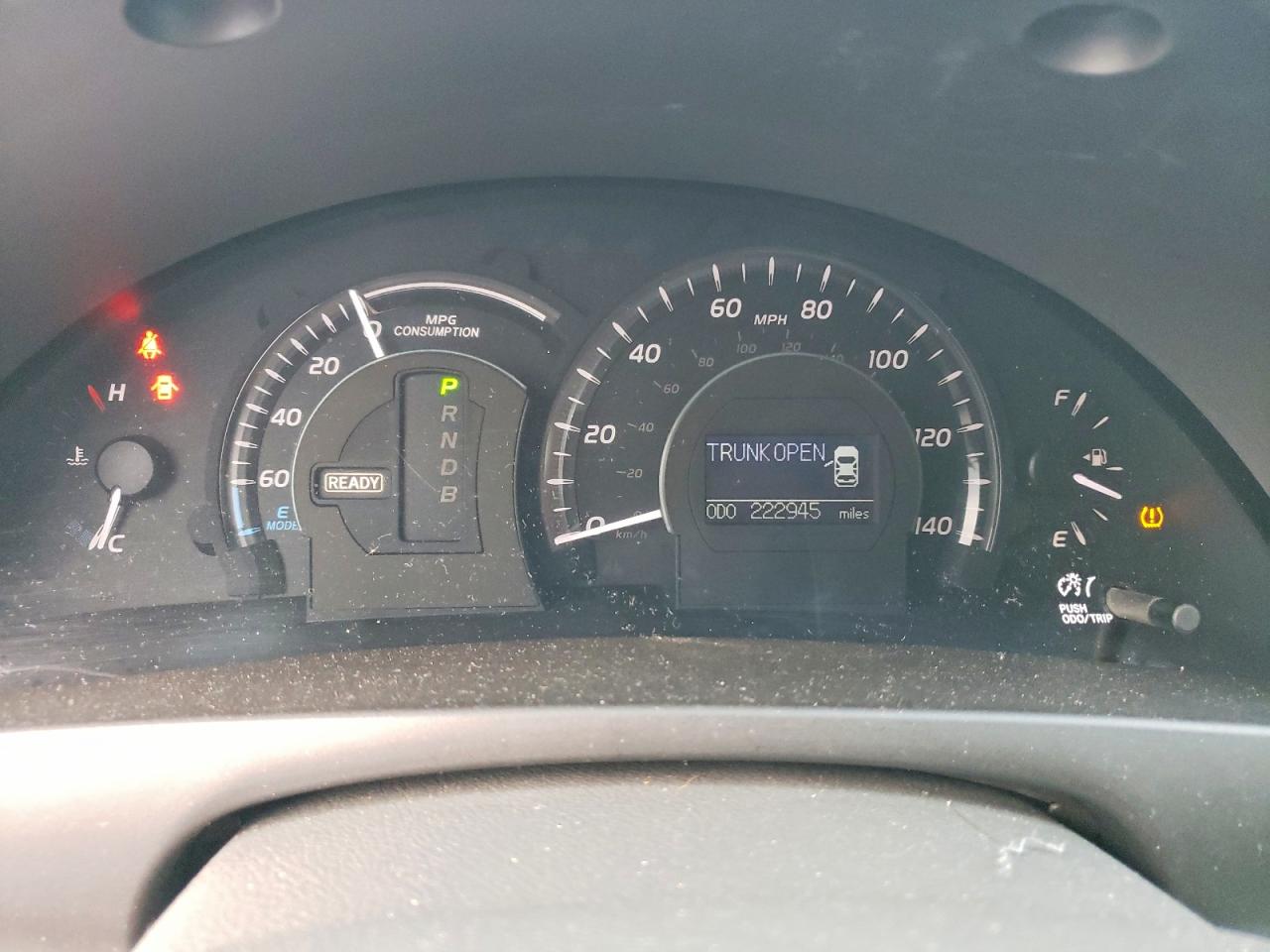 2008 TOYOTA CAMRY HYBRID photo 9