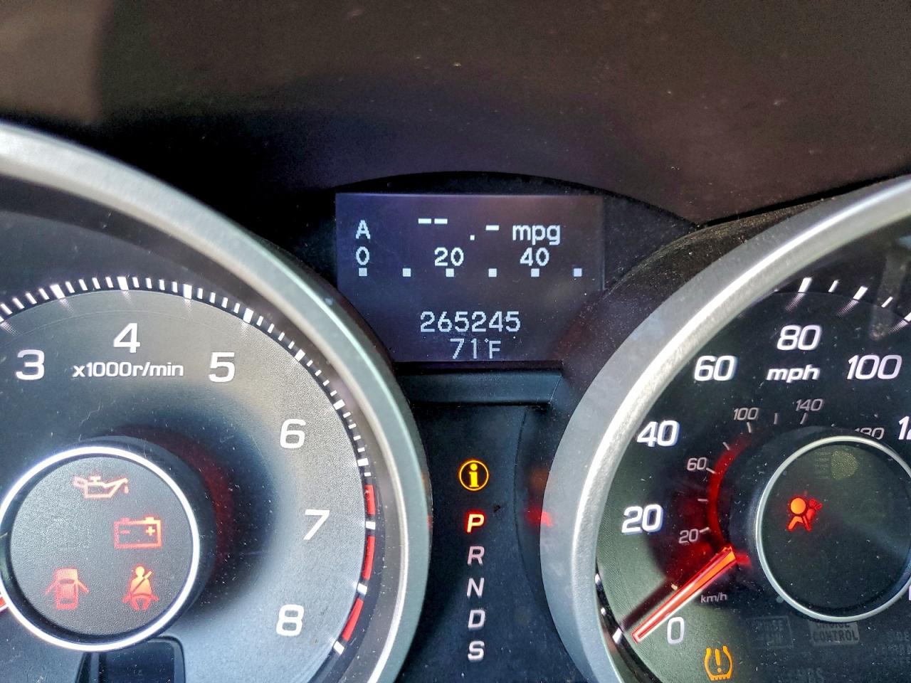 2012 ACURA TL photo 9