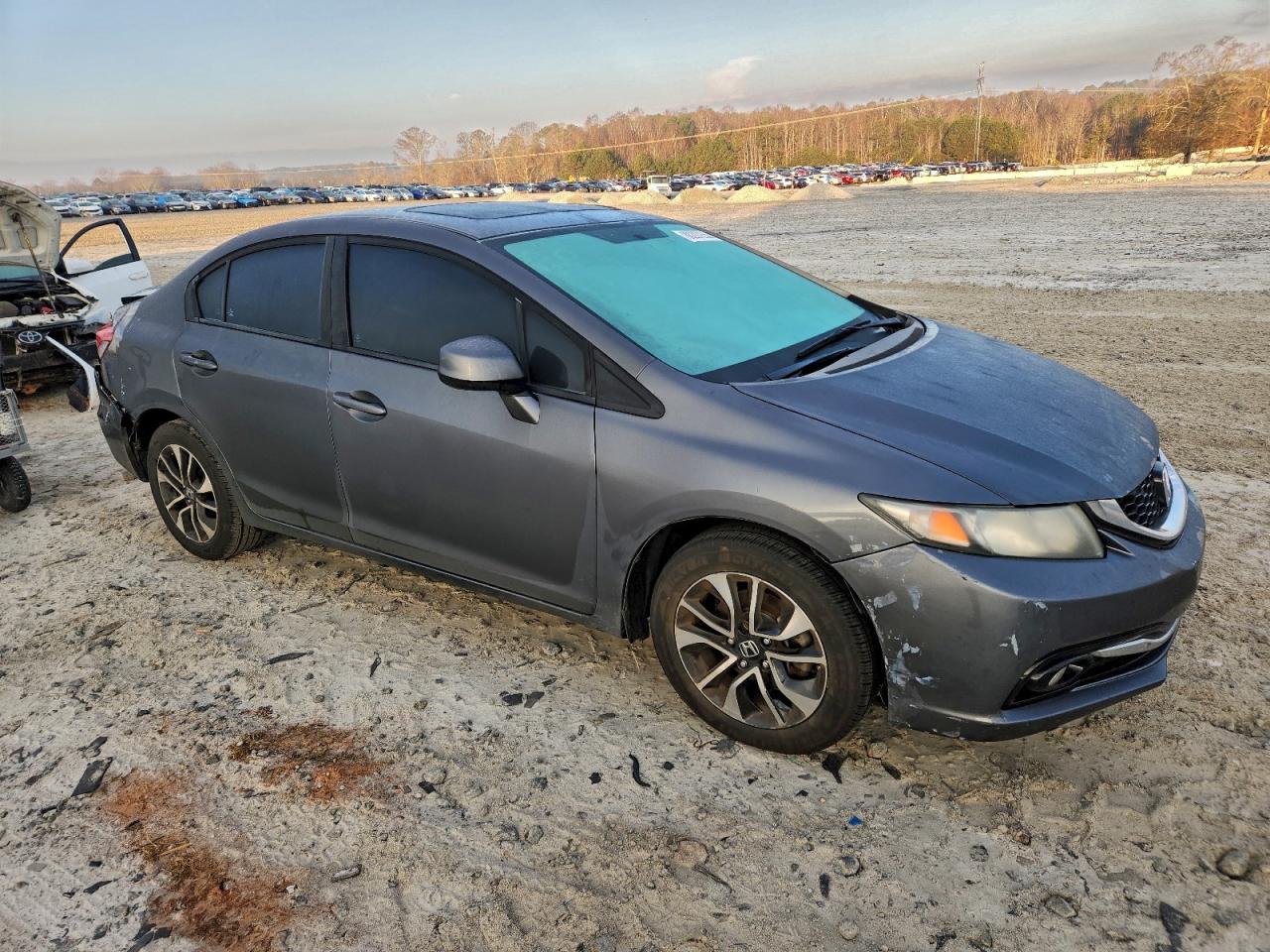 2013 HONDA CIVIC EXL photo 4
