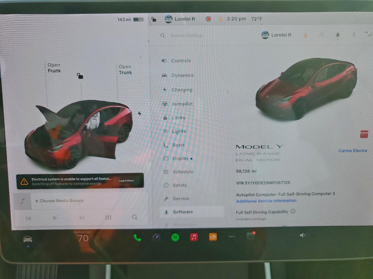2021 TESLA MODEL Y photo 9
