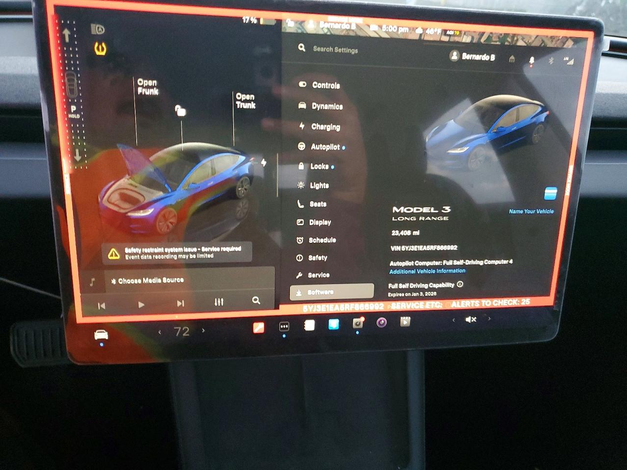 2024 TESLA MODEL 3 photo 9