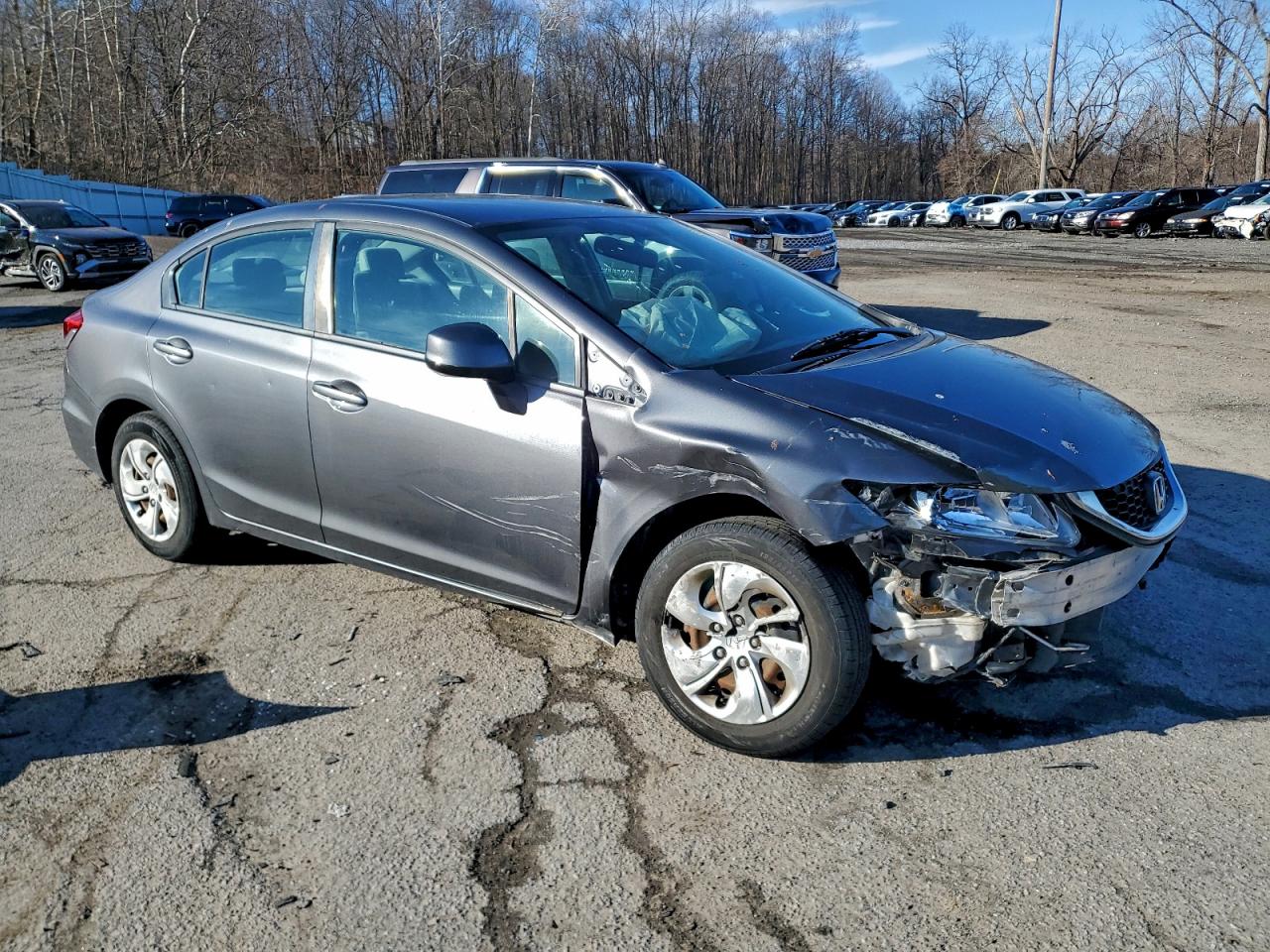 2013 HONDA CIVIC LX photo 4
