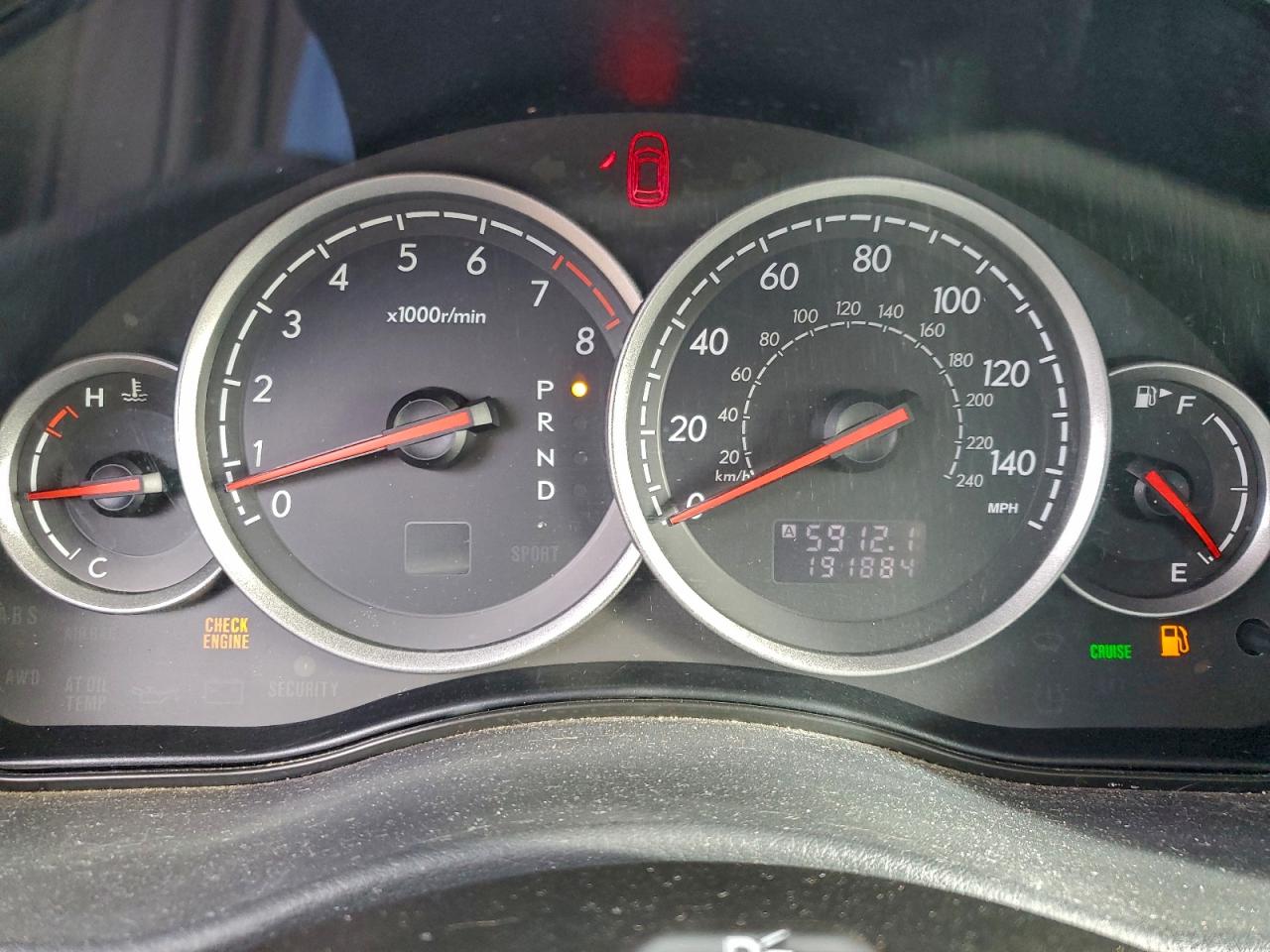 2006 SUBARU LEGACY OUTBACK 3.0R photo 9
