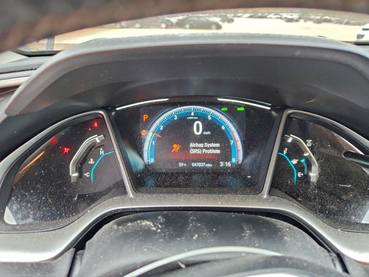 2020 HONDA CIVIC EX photo 9