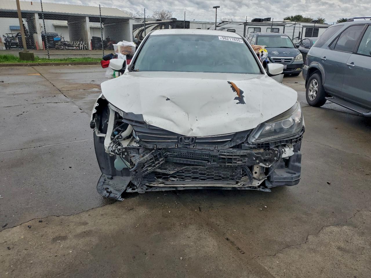 2013 HONDA ACCORD LX photo 5