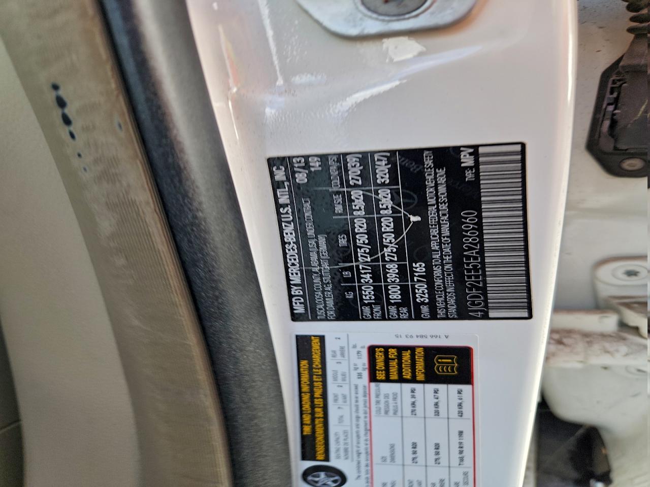 2014 MERCEDES-BENZ GL 350 BLUETEC photo 13
