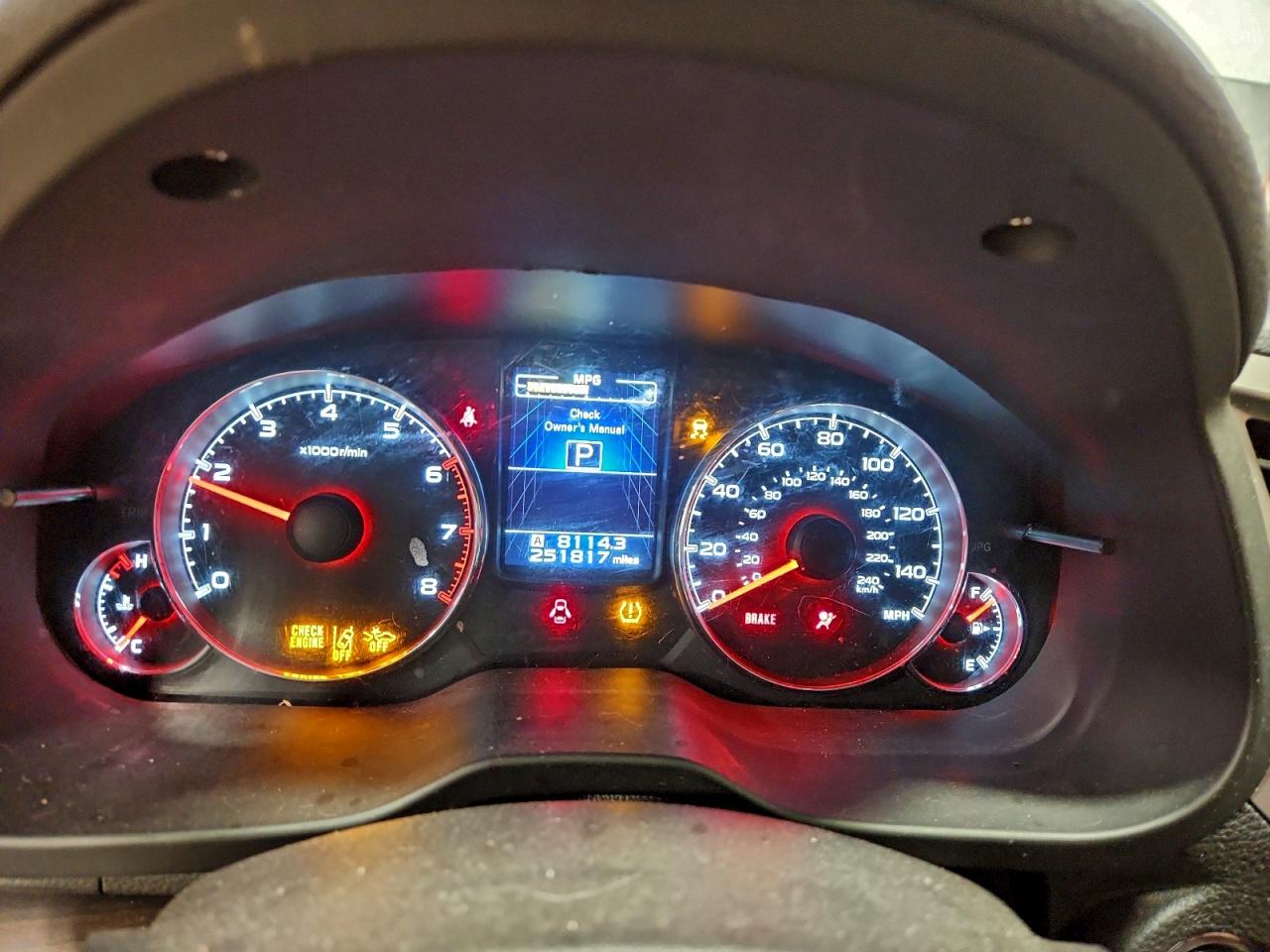 2014 SUBARU OUTBACK 2.5I LIMITED photo 9