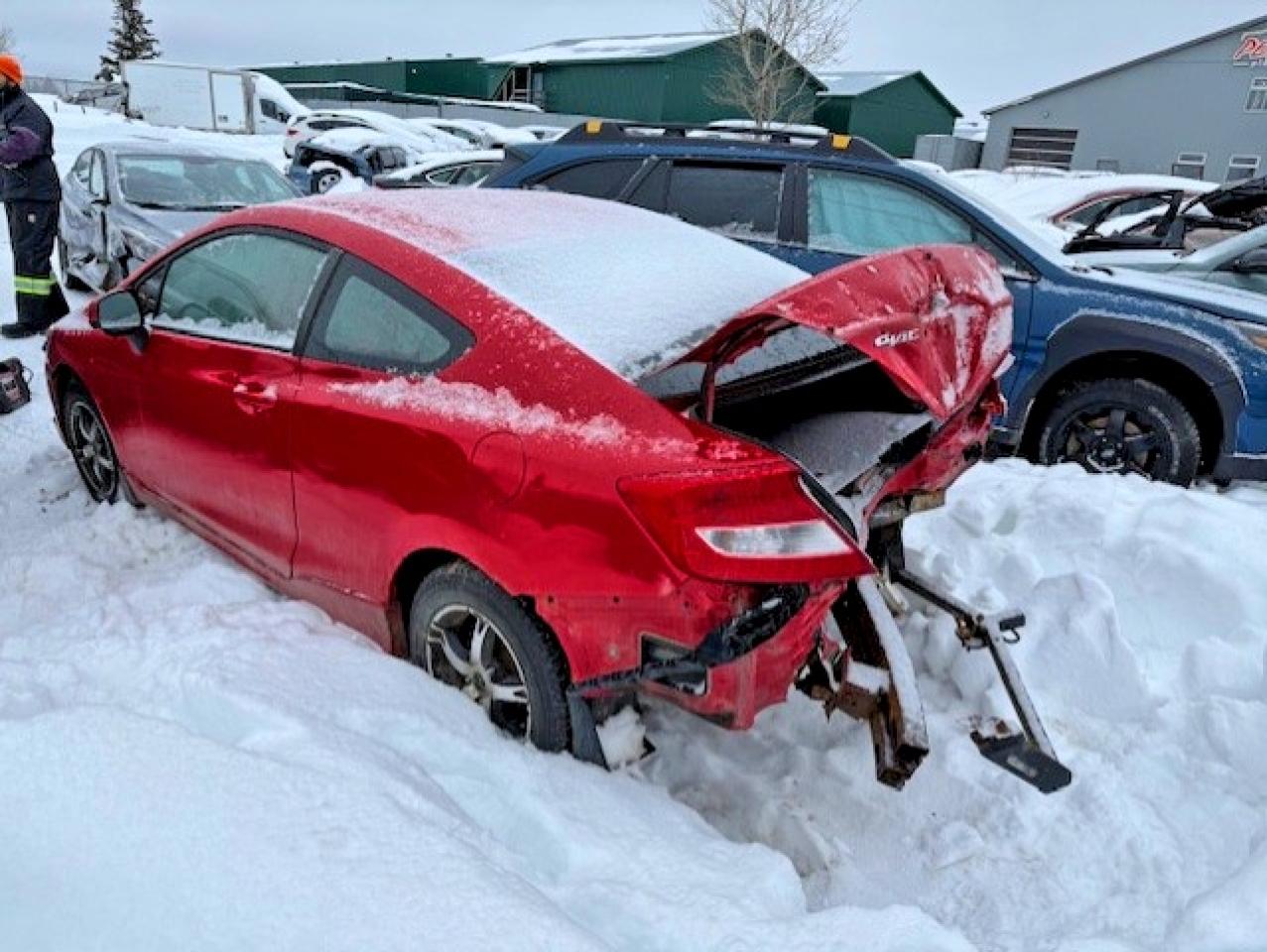 2012 HONDA CIVIC LX photo 2