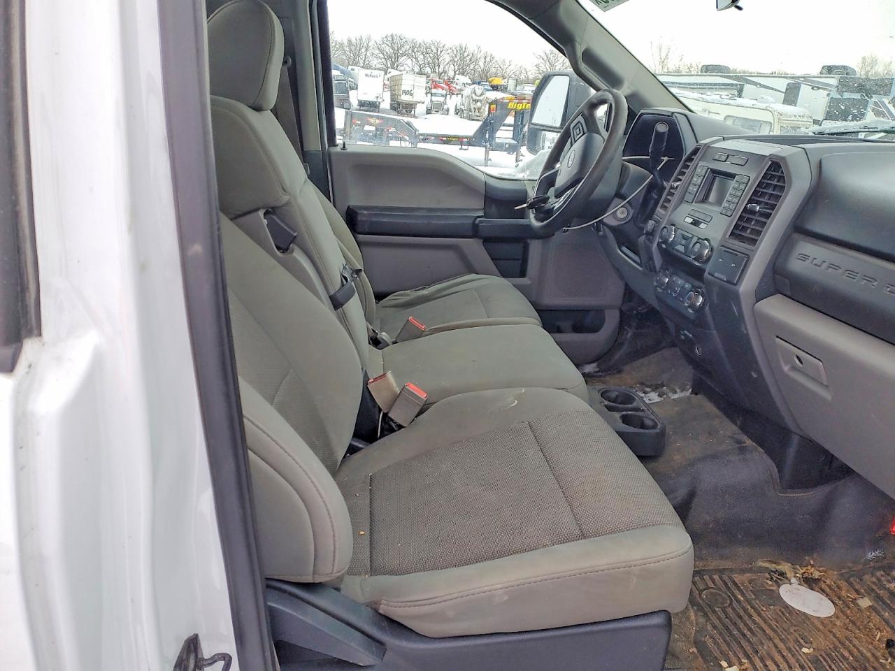 2019 FORD F550 SUPER DUTY FLATBED TRUCK photo 10