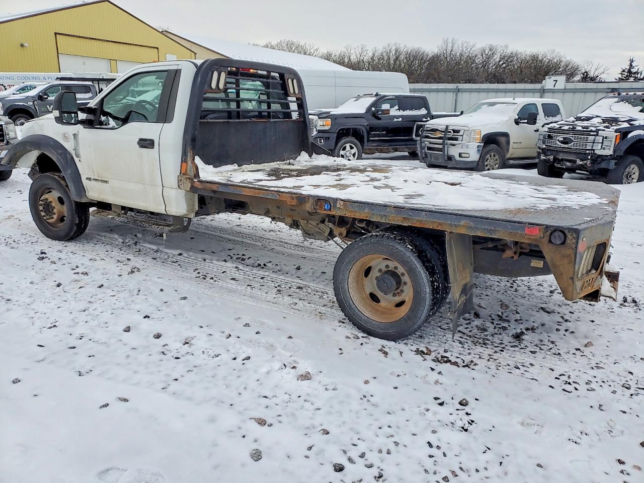 2019 FORD F550 SUPER DUTY FLATBED TRUCK photo 2