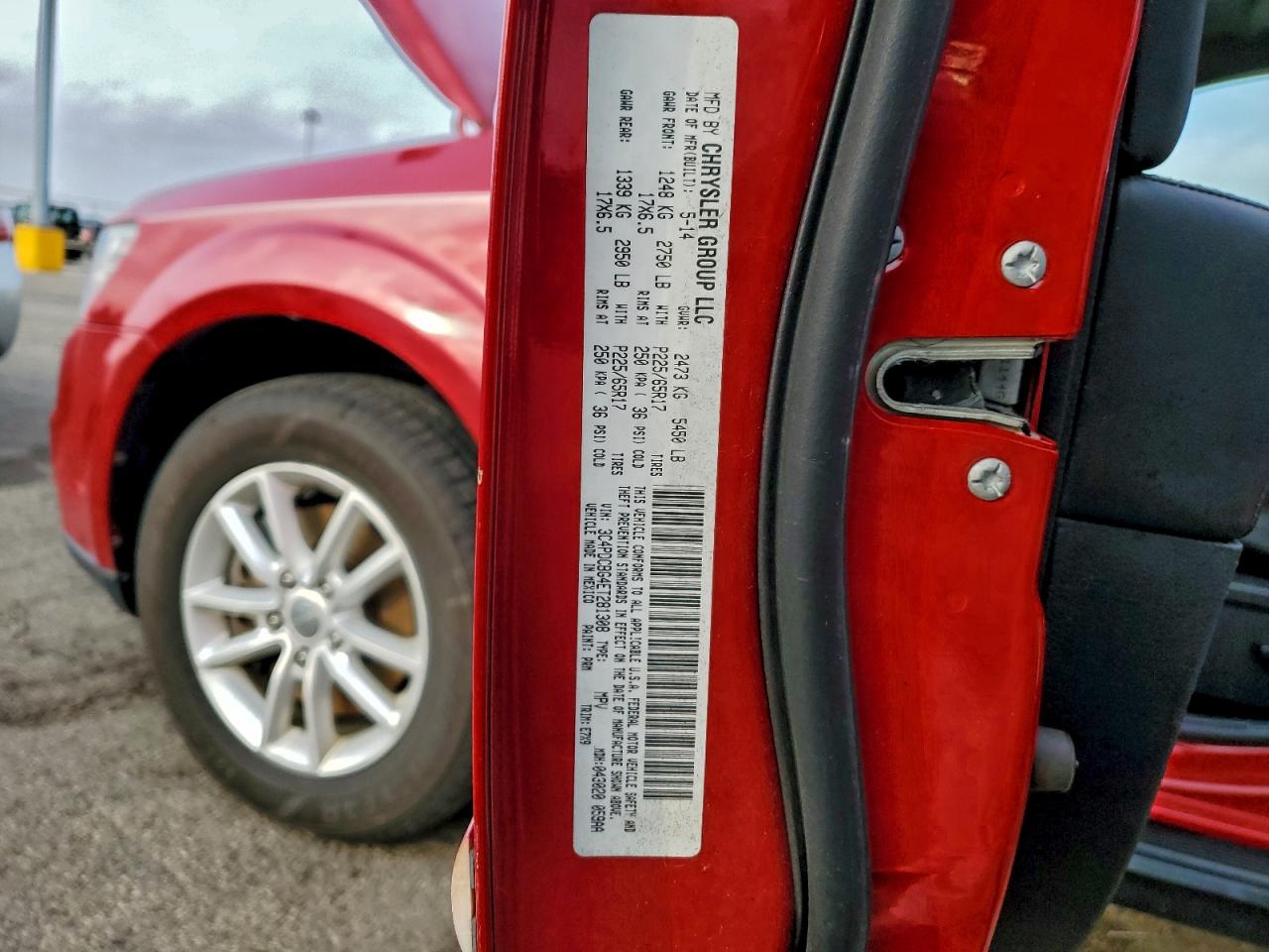 2014 DODGE JOURNEY SXT photo 13