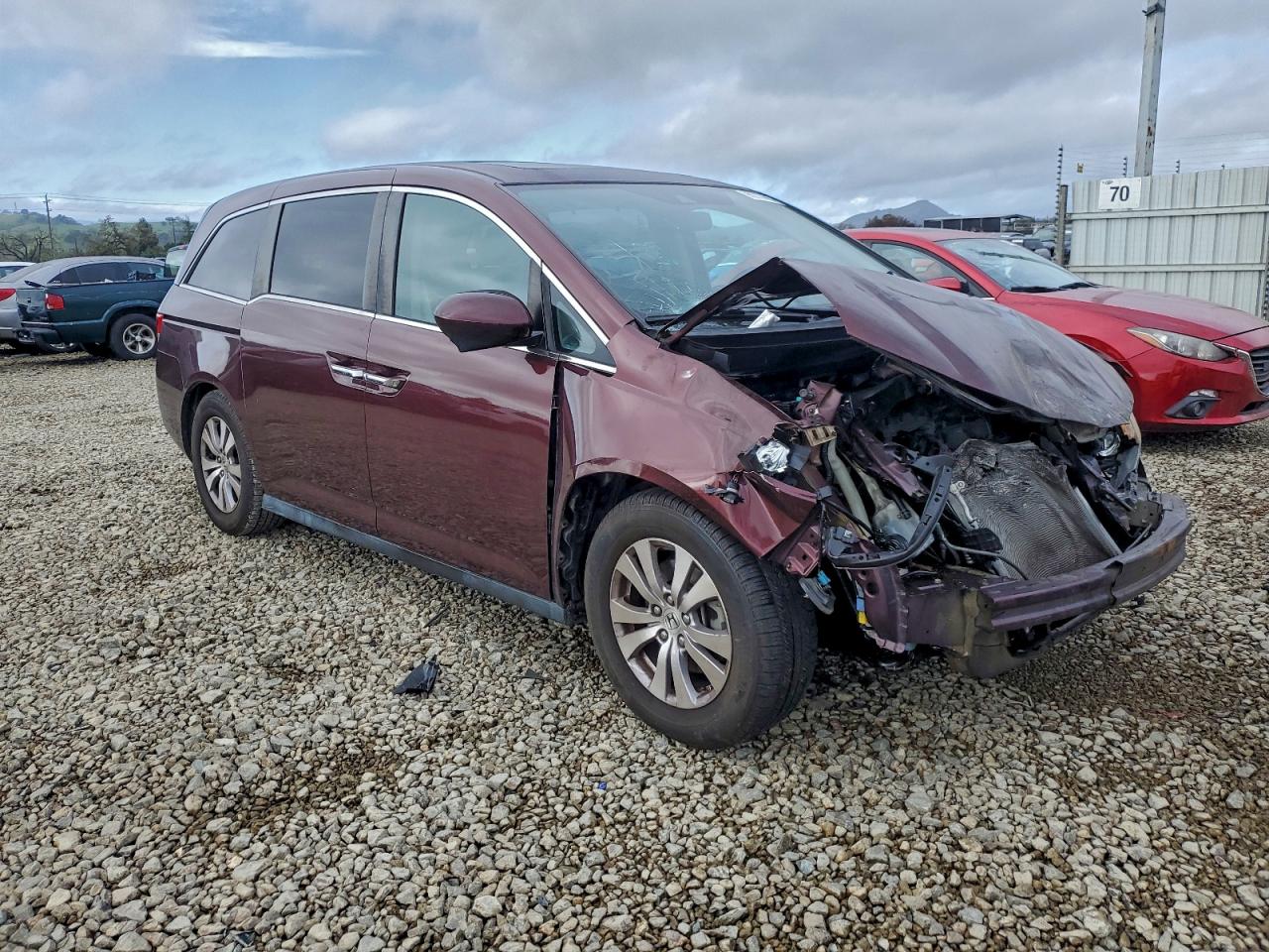 2014 HONDA ODYSSEY EXL photo 4
