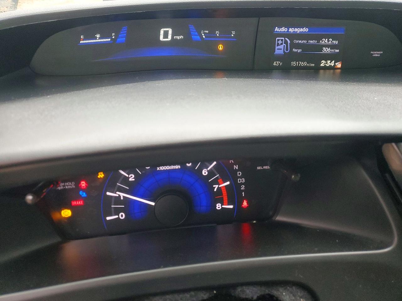 2013 HONDA CIVIC LX photo 9