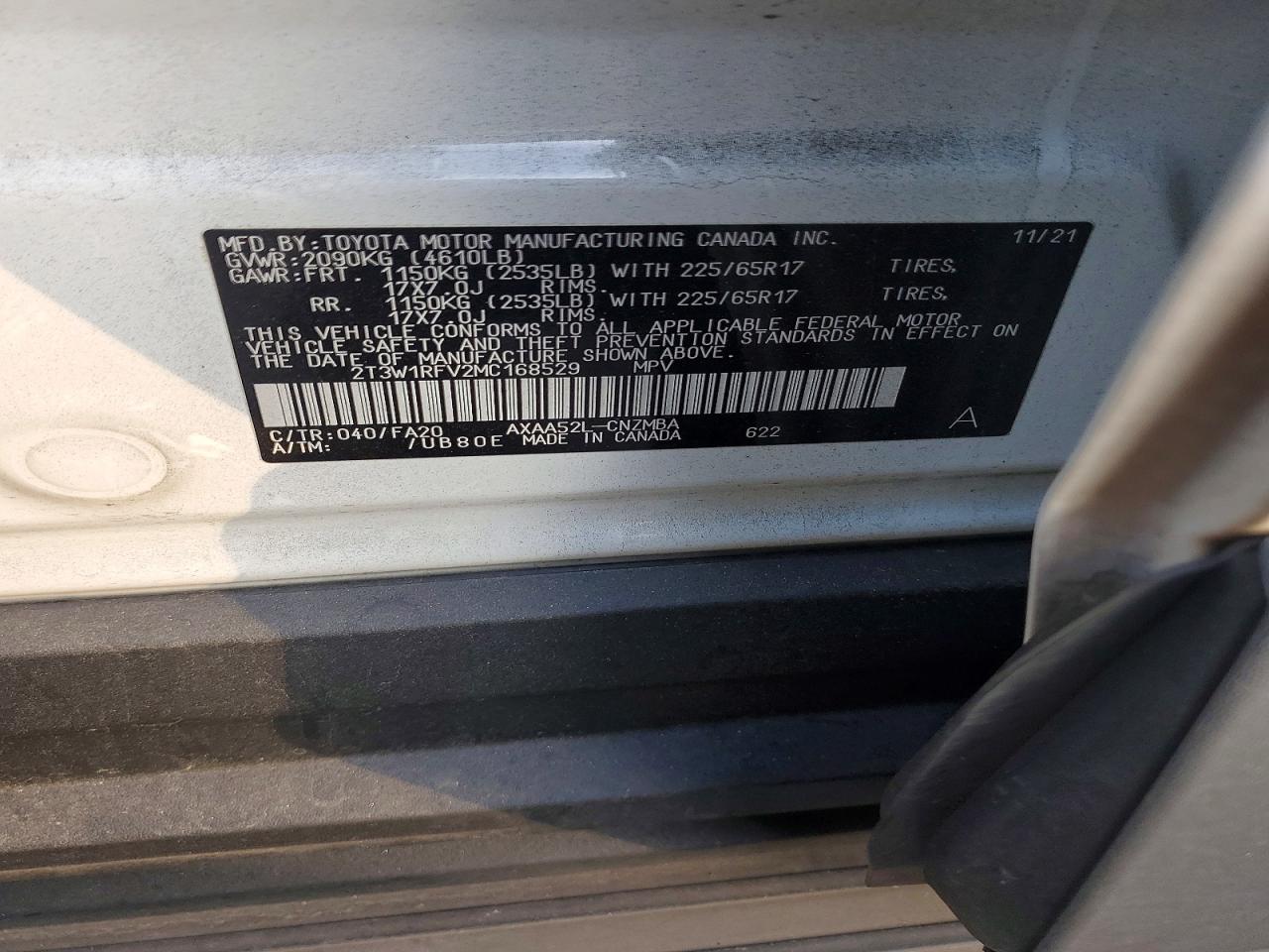 2021 TOYOTA RAV4 XLE photo 25