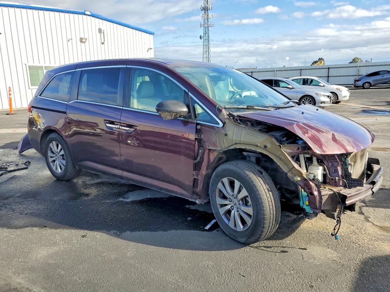 2014 HONDA ODYSSEY EXL photo 4