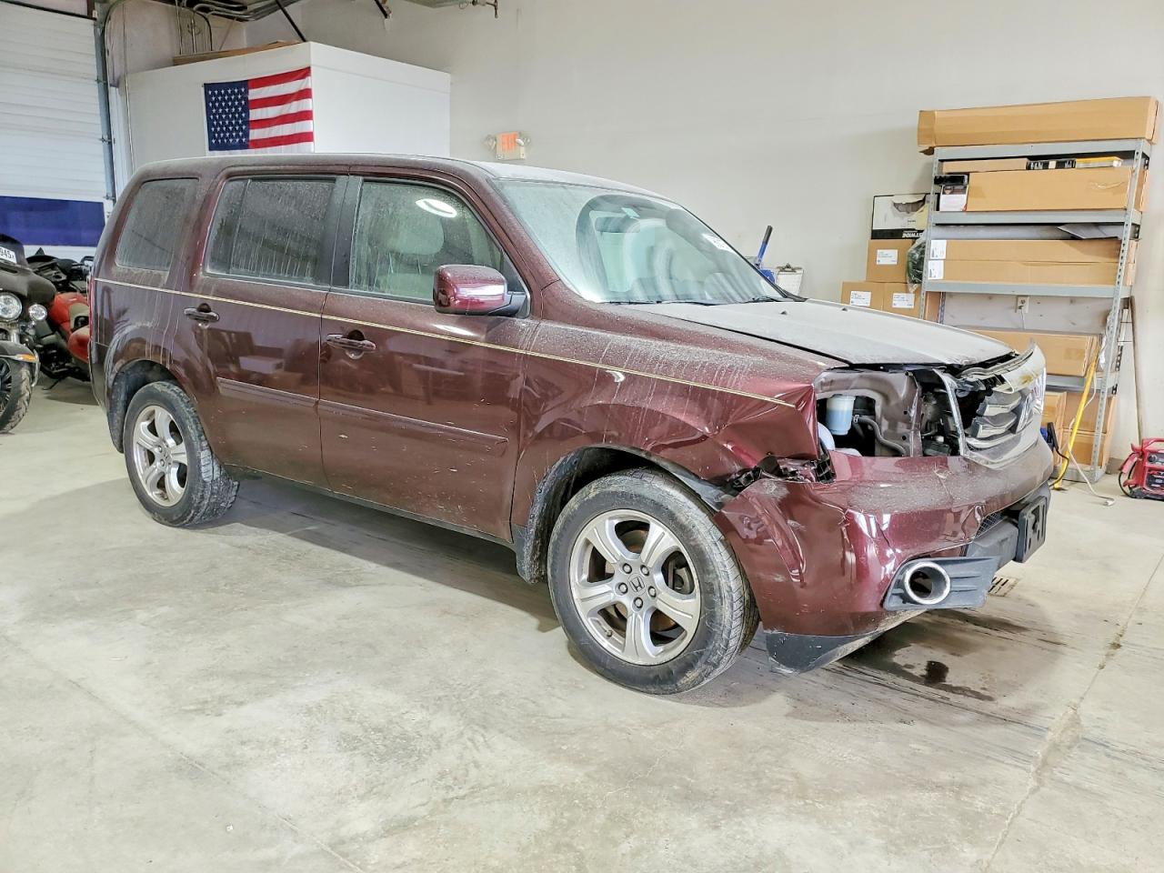 2013 HONDA PILOT EX photo 4