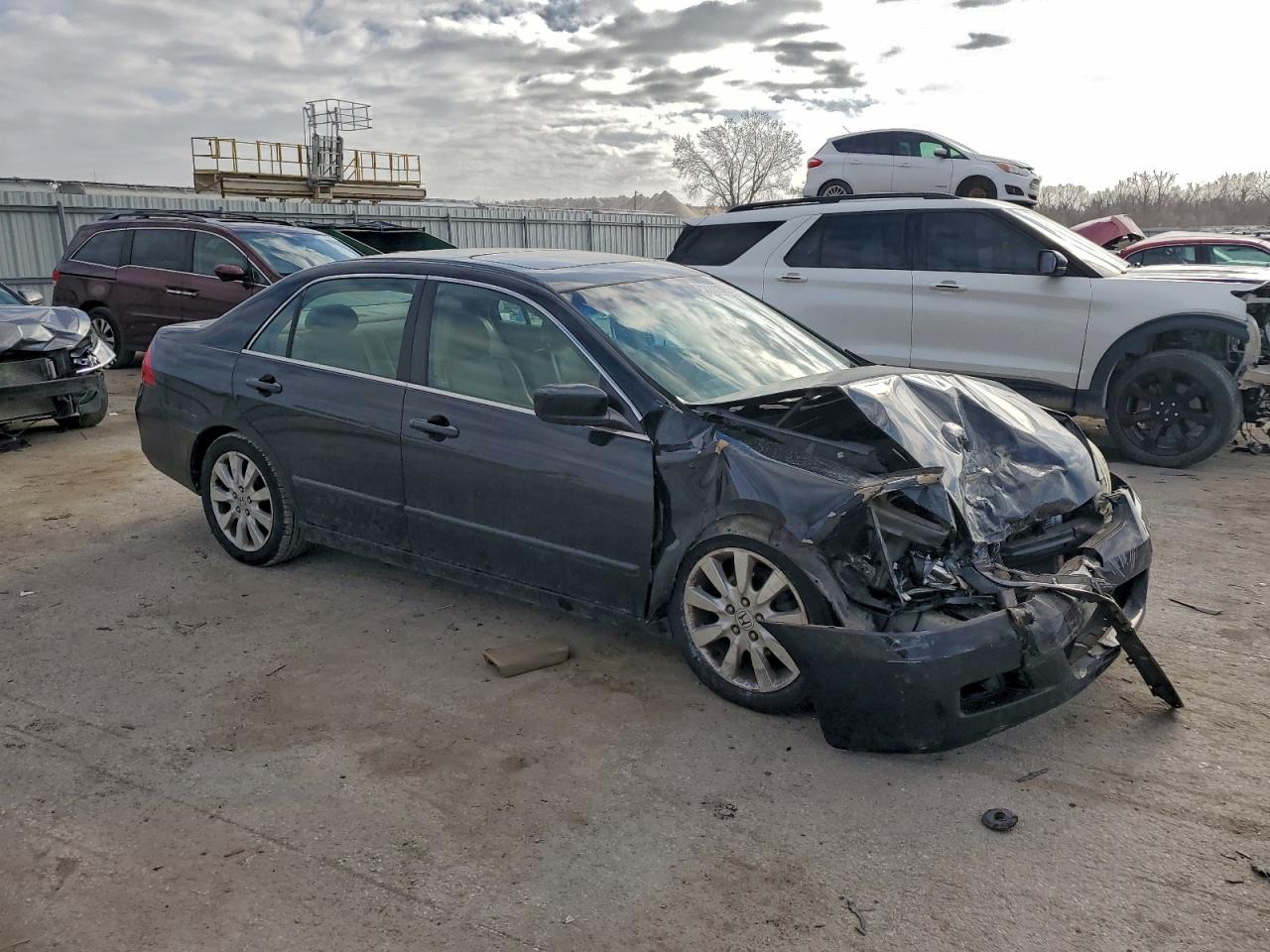 2007 HONDA ACCORD EX photo 4