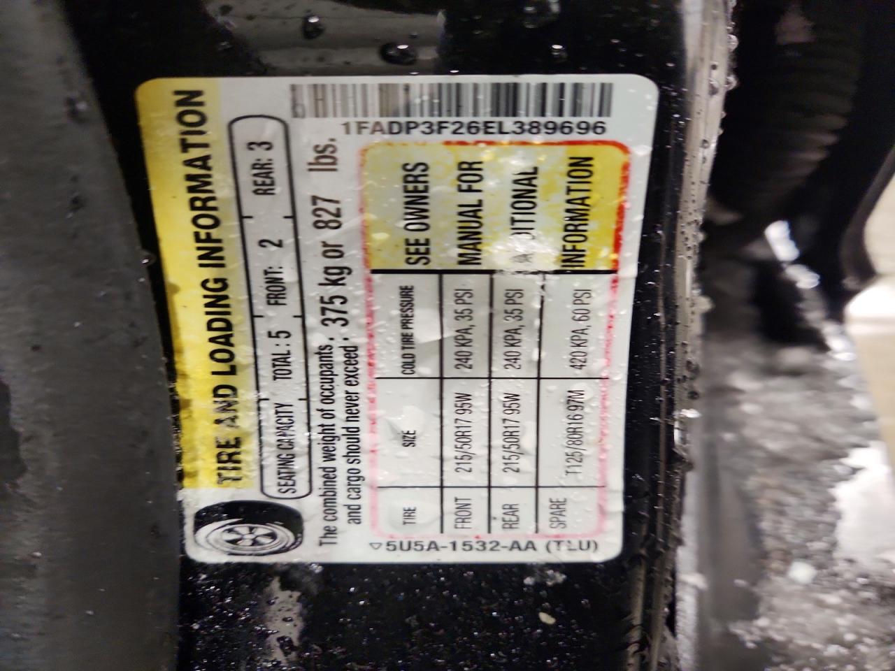 2014 FORD FOCUS SE photo 12