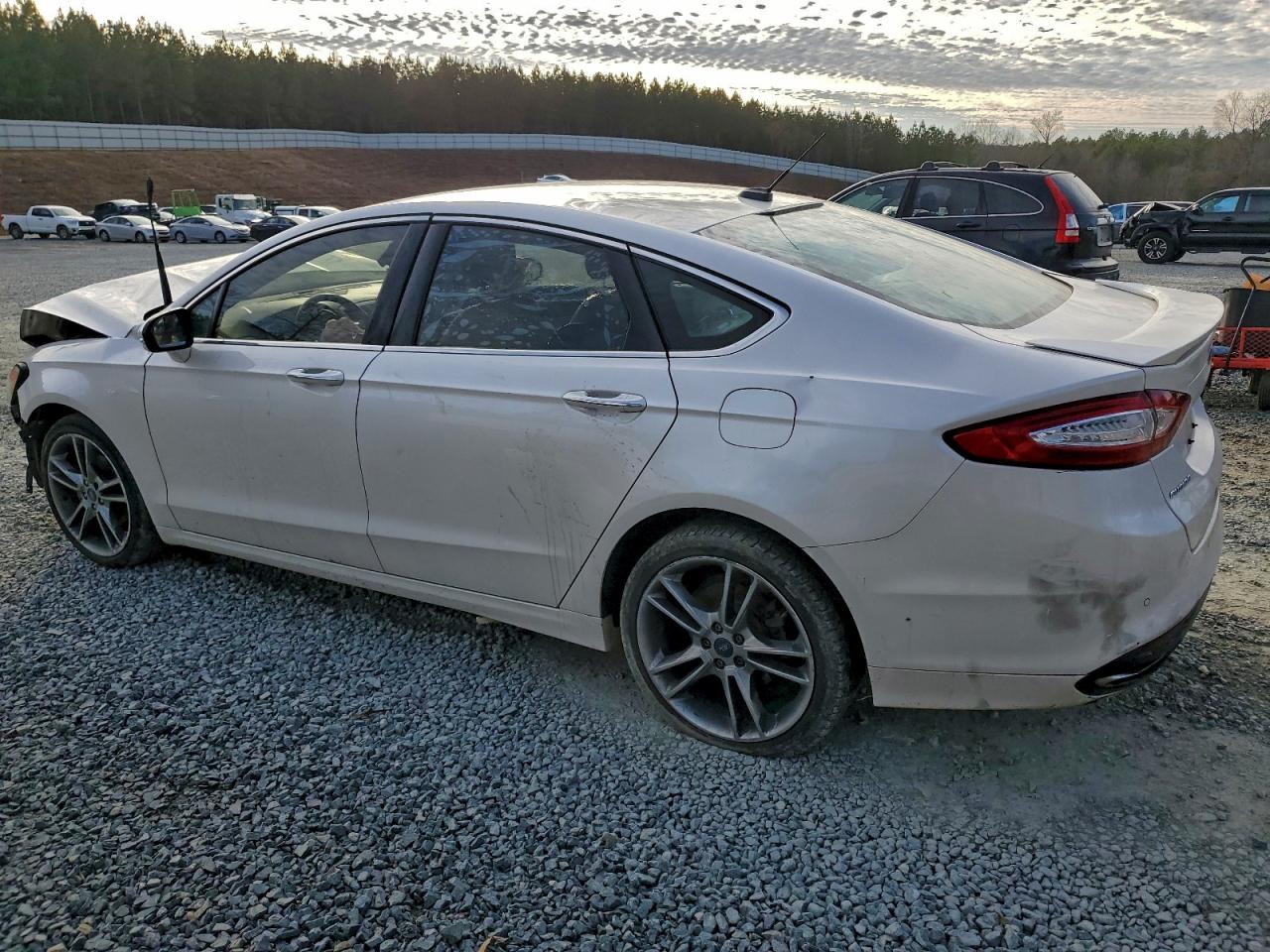 2015 FORD FUSION TITANIUM photo 3