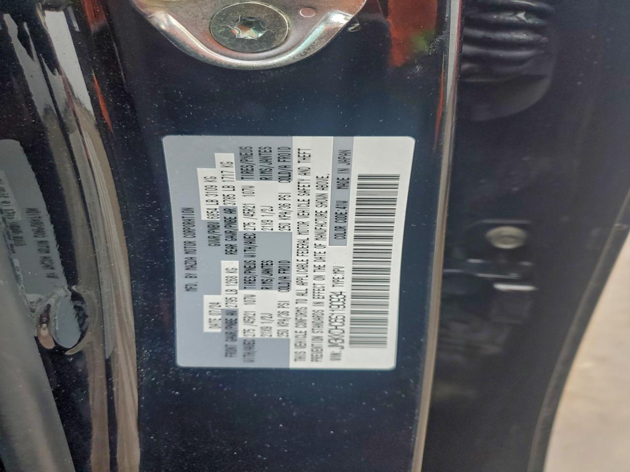 2025 MAZDA CX-90 PREMIUM photo 14