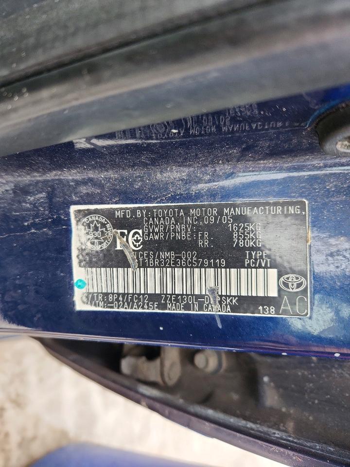 2006 TOYOTA COROLLA CE photo 12
