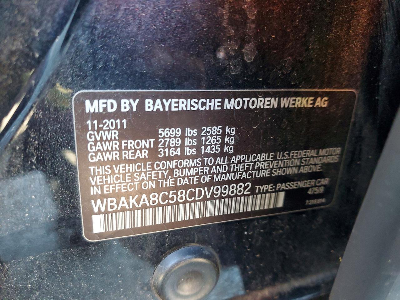2012 BMW 750 I photo 12
