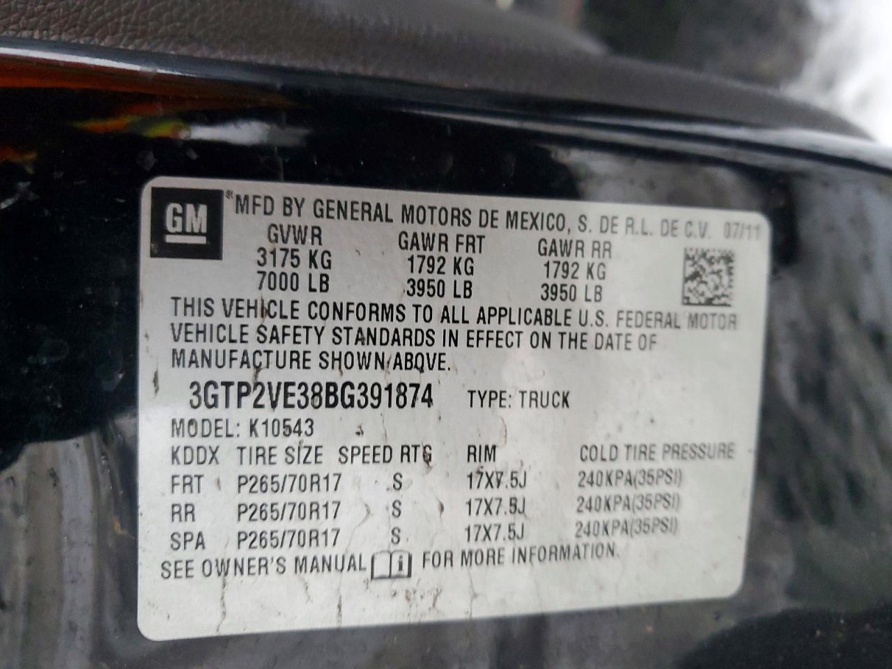 2011 GMC SIERRA K1500 SLE photo 13