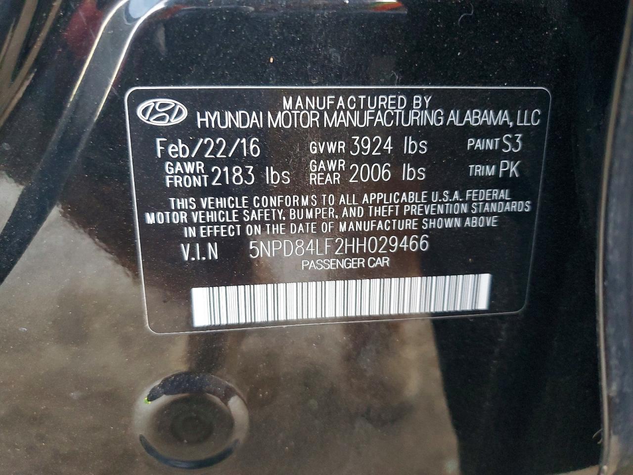 2017 HYUNDAI ELANTRA SE photo 25