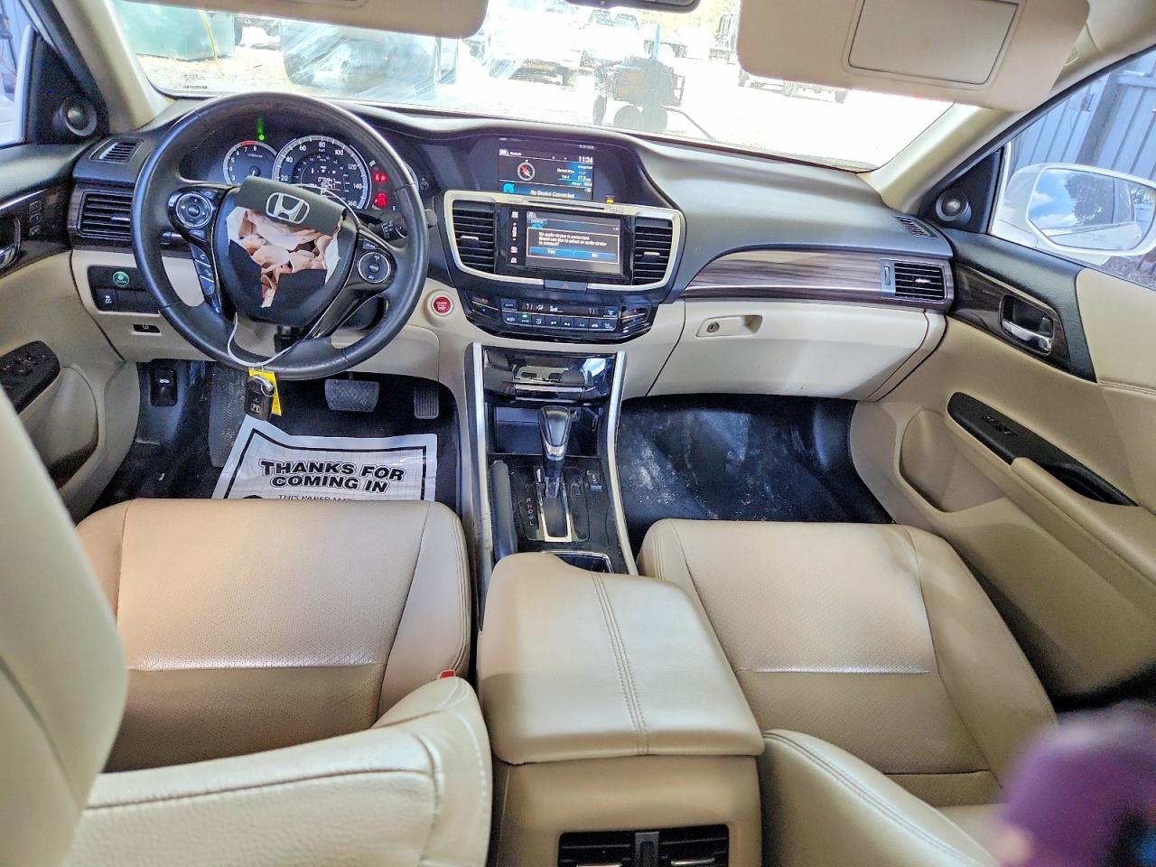 2016 HONDA ACCORD EXL photo 8