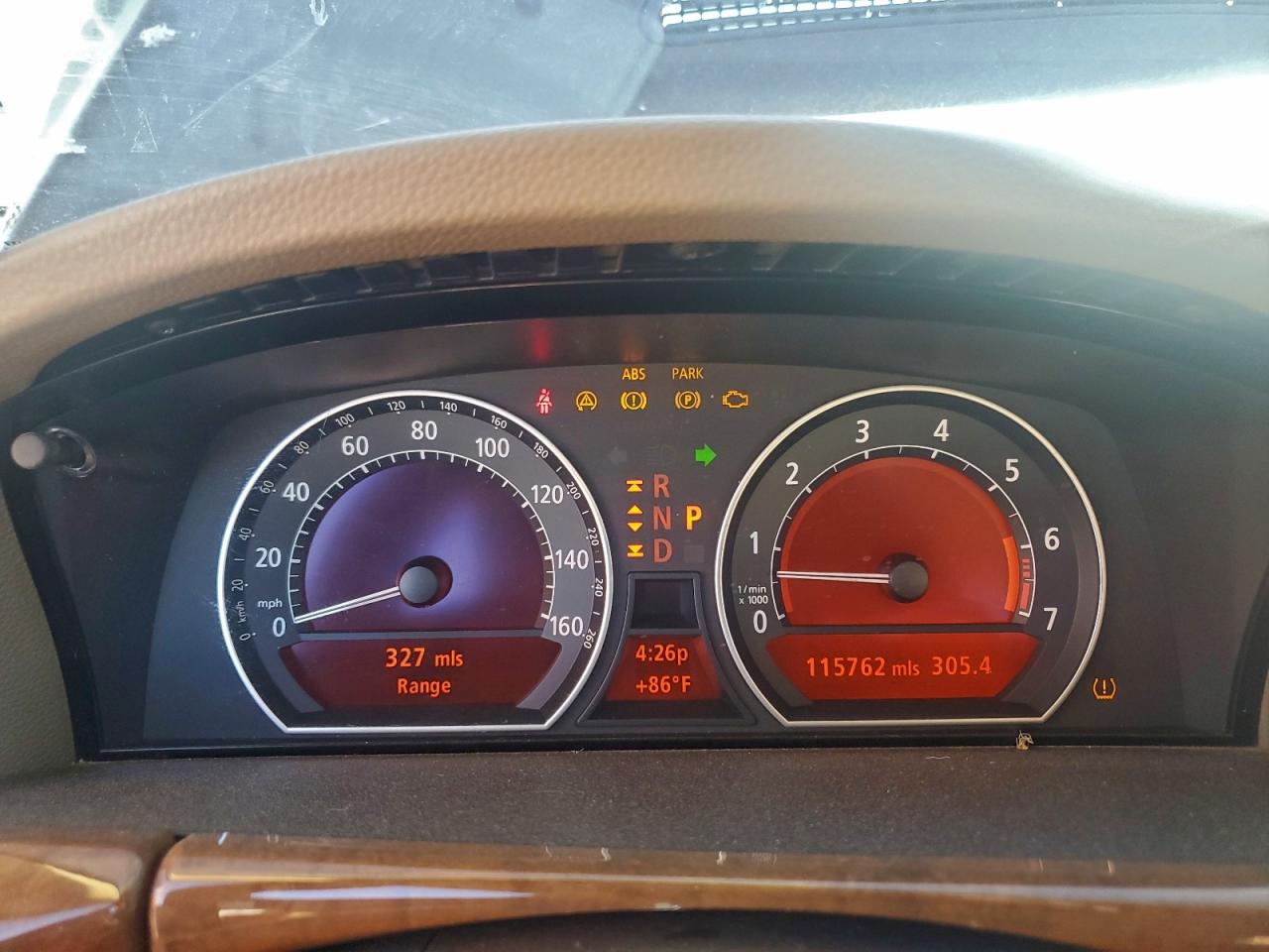 2007 BMW 750 photo 9