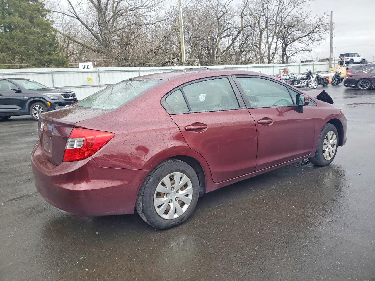 2012 HONDA CIVIC LX photo 3