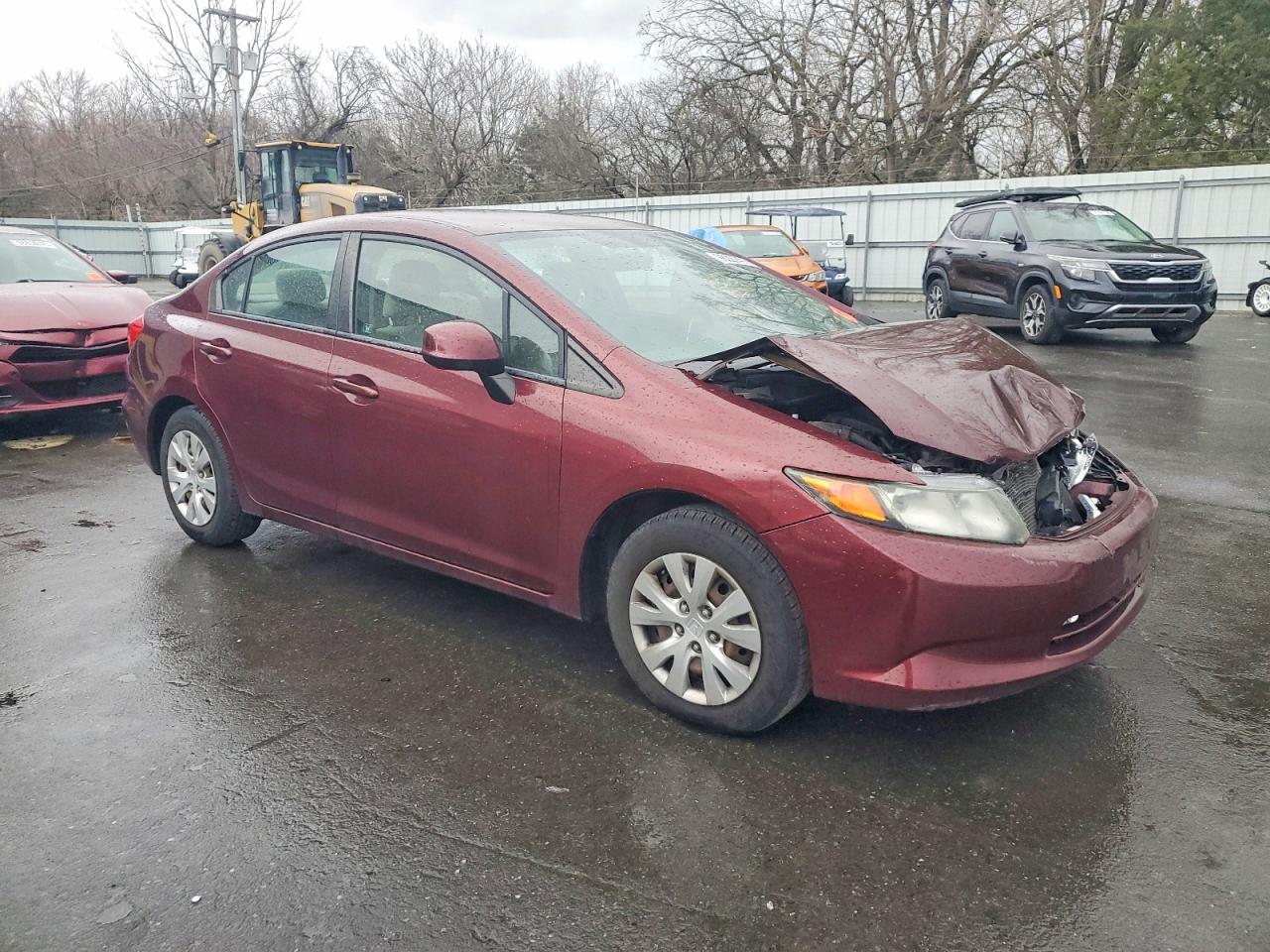 2012 HONDA CIVIC LX photo 4