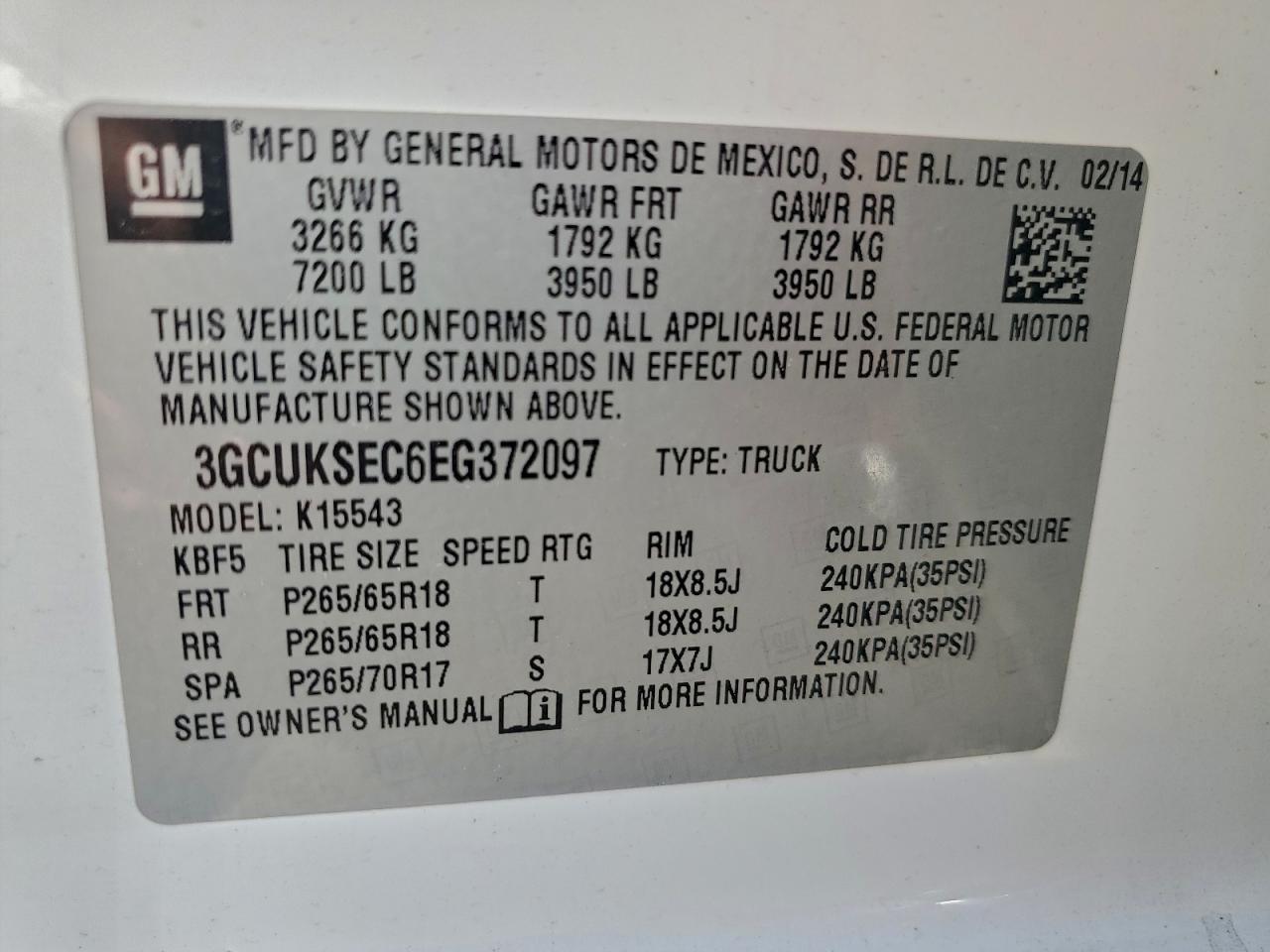 2014 CHEVROLET SILVERADO K1500 LTZ photo 12