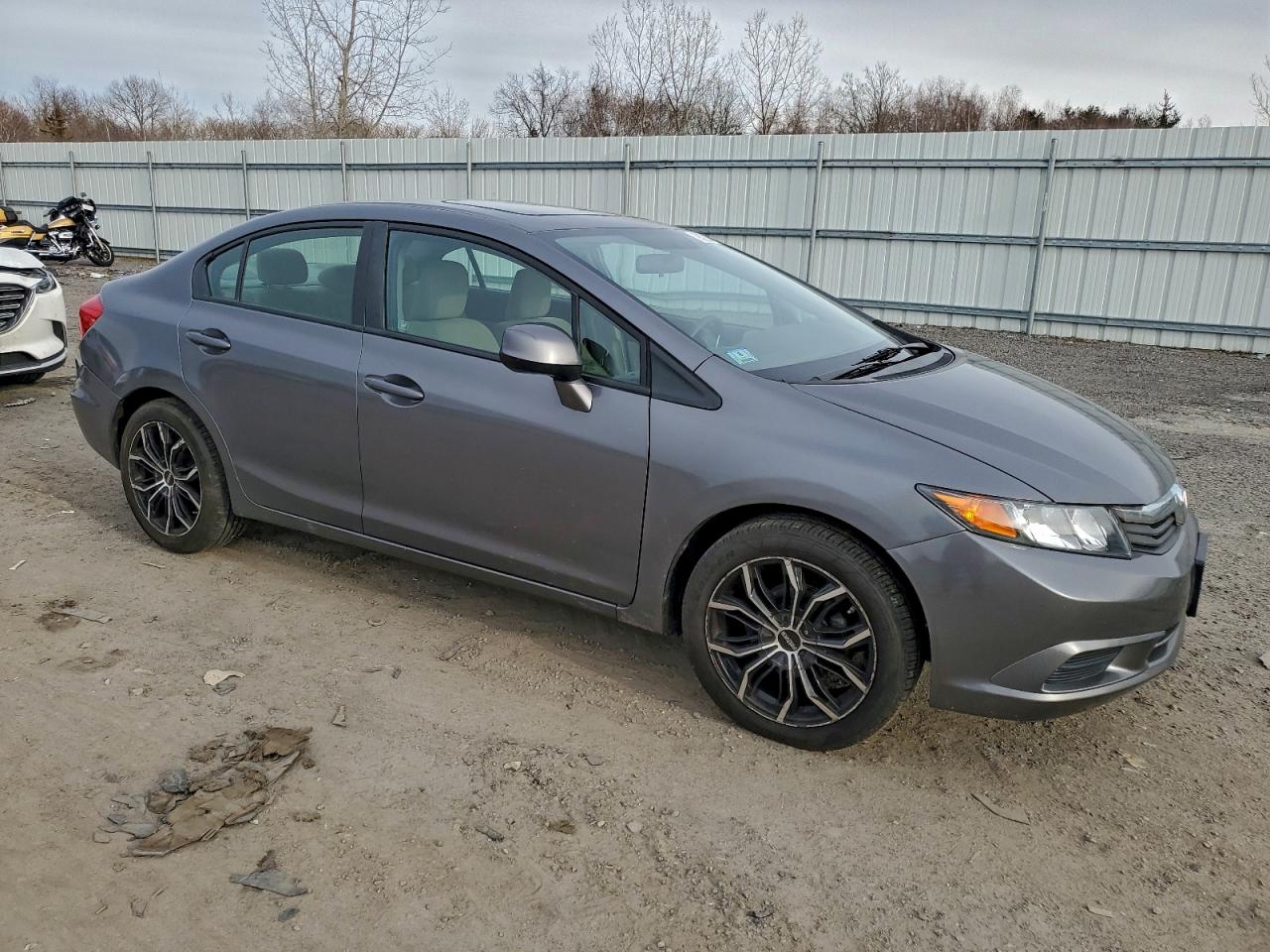 2012 HONDA CIVIC EX photo 4