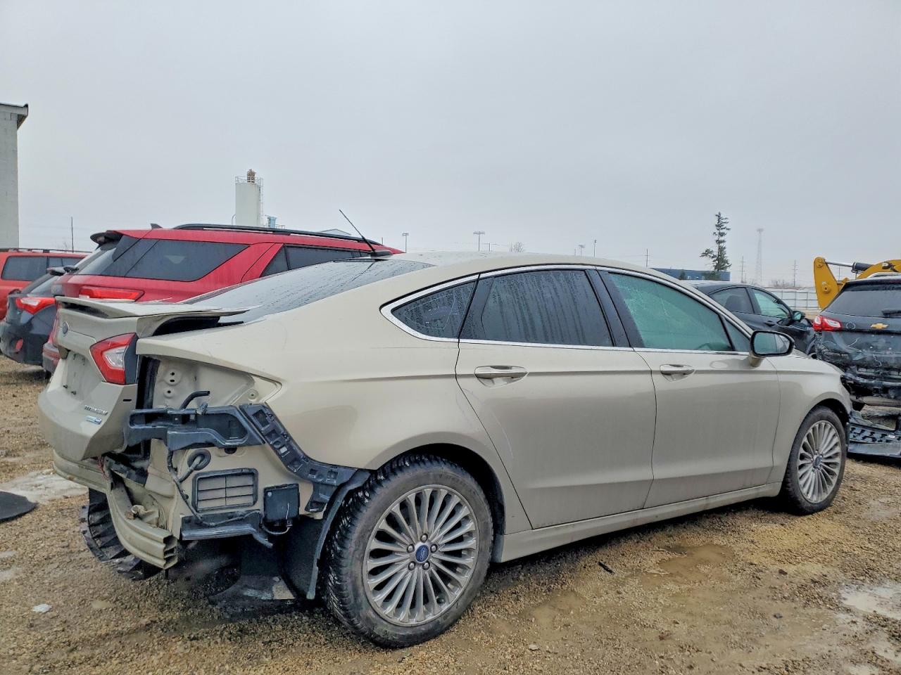 2015 FORD FUSION TITANIUM photo 3