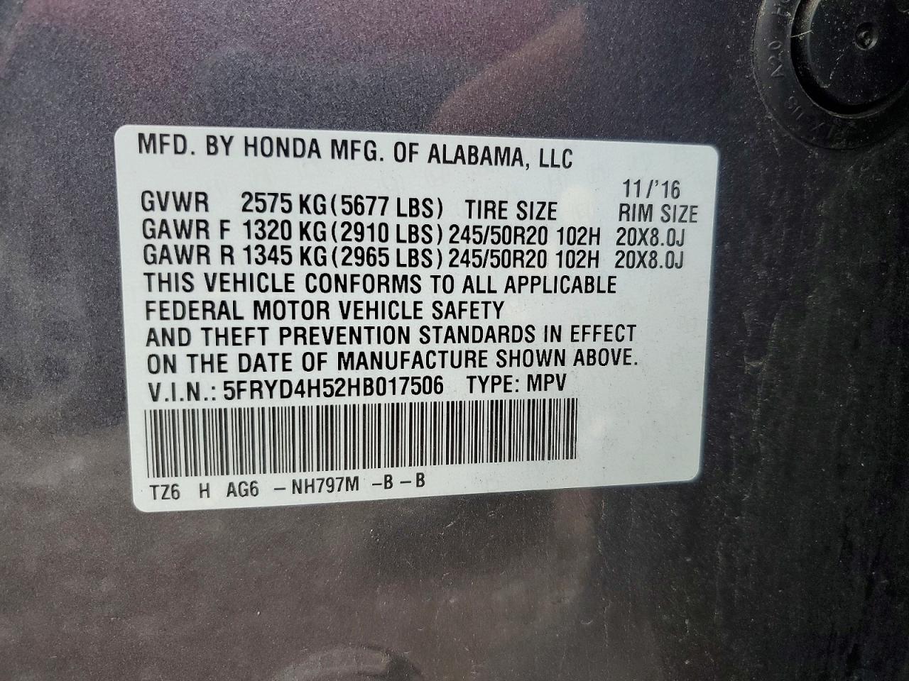2017 ACURA MDX TECHNOLOGY photo 13