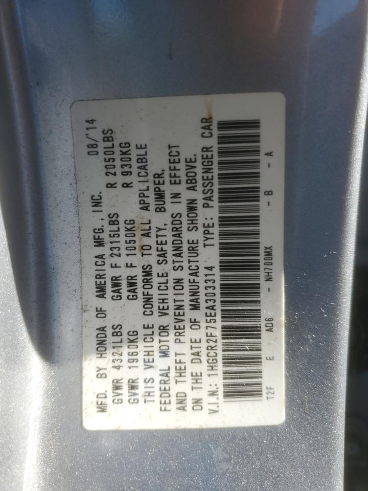 2014 HONDA ACCORD EX photo 13