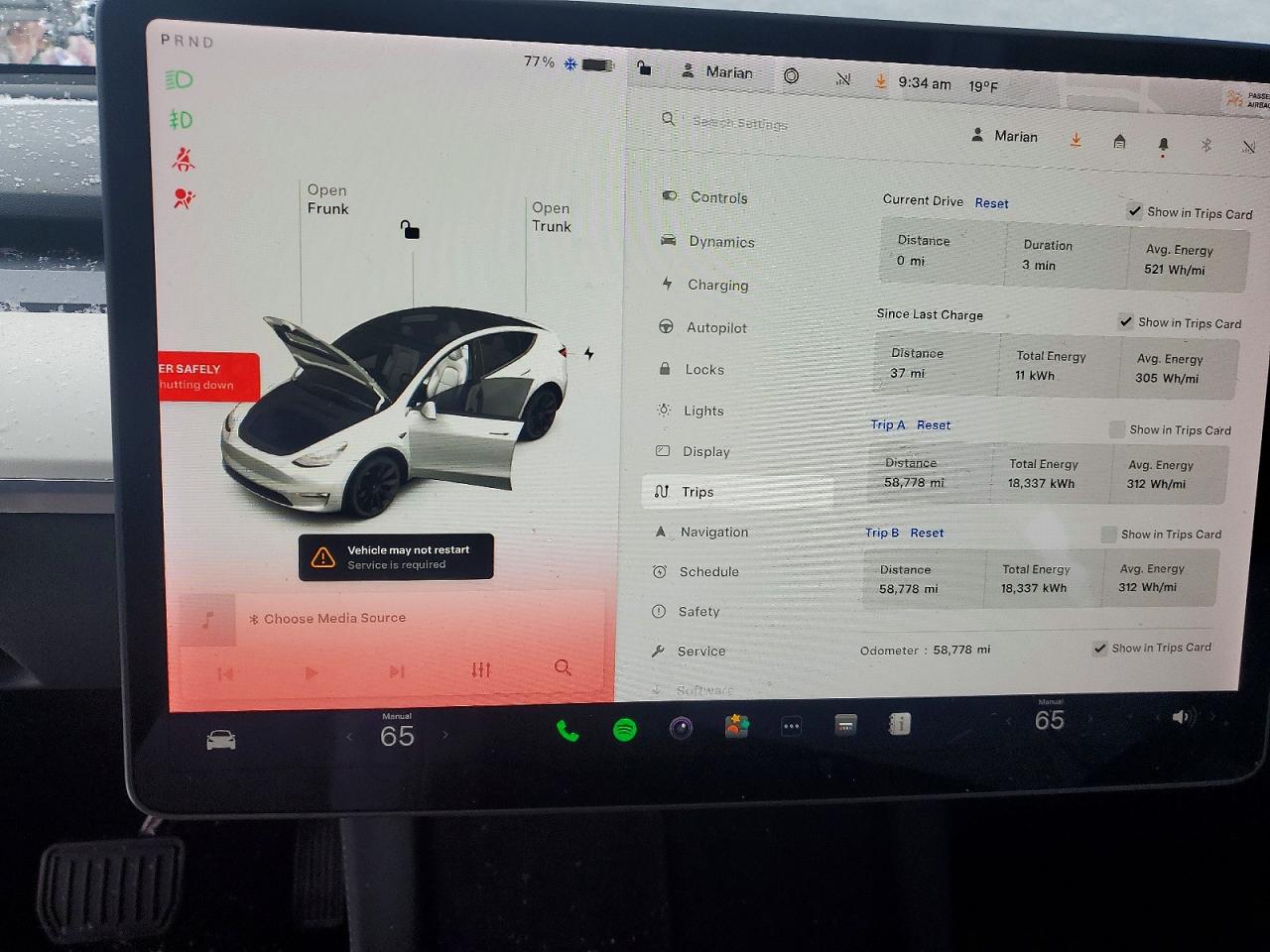 2021 TESLA MODEL Y photo 9