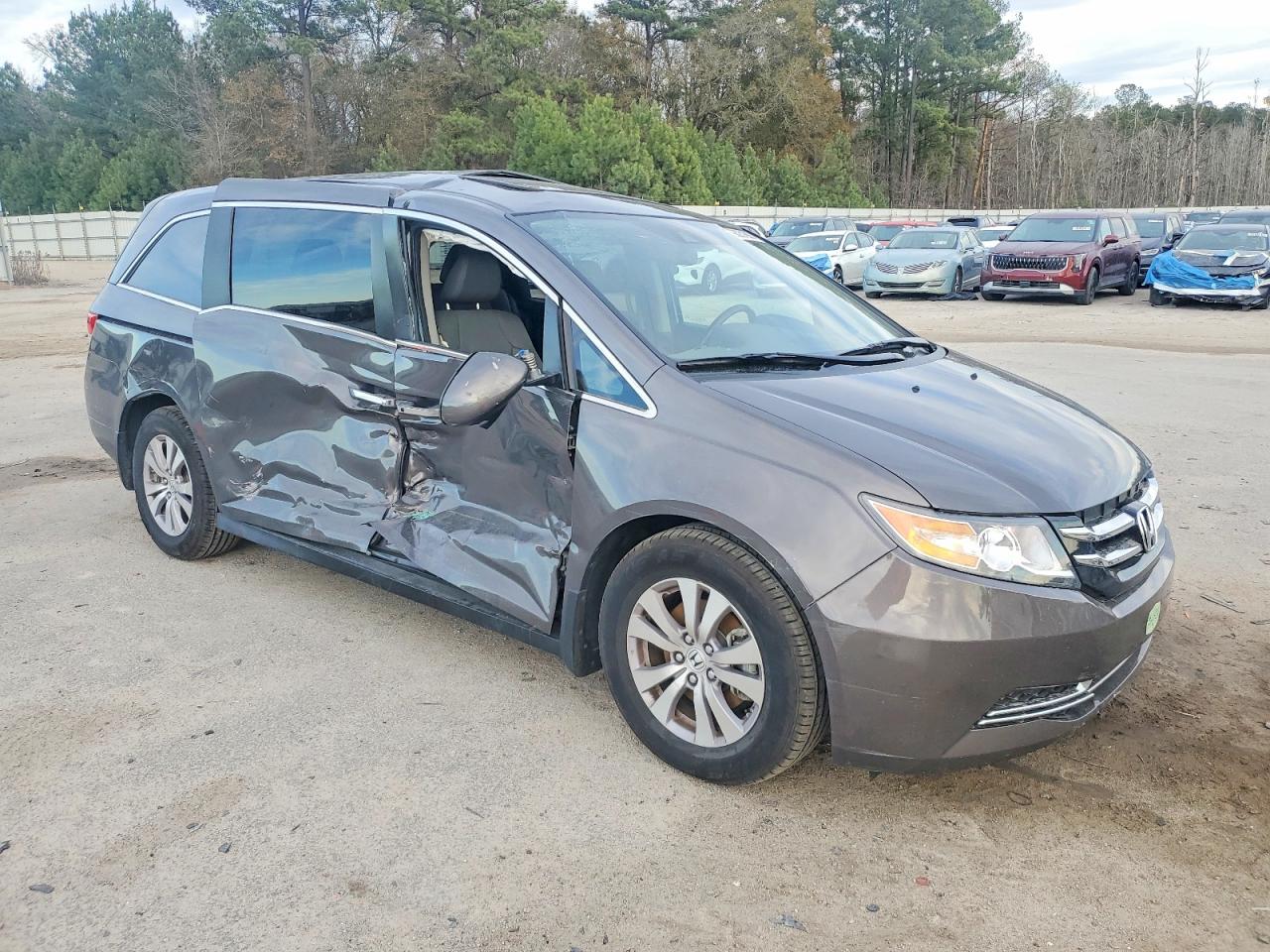 2014 HONDA ODYSSEY EXL photo 4