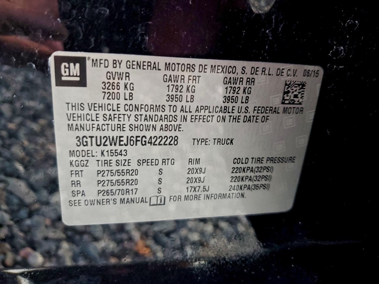 2015 GMC SIERRA K1500 DENALI photo 13