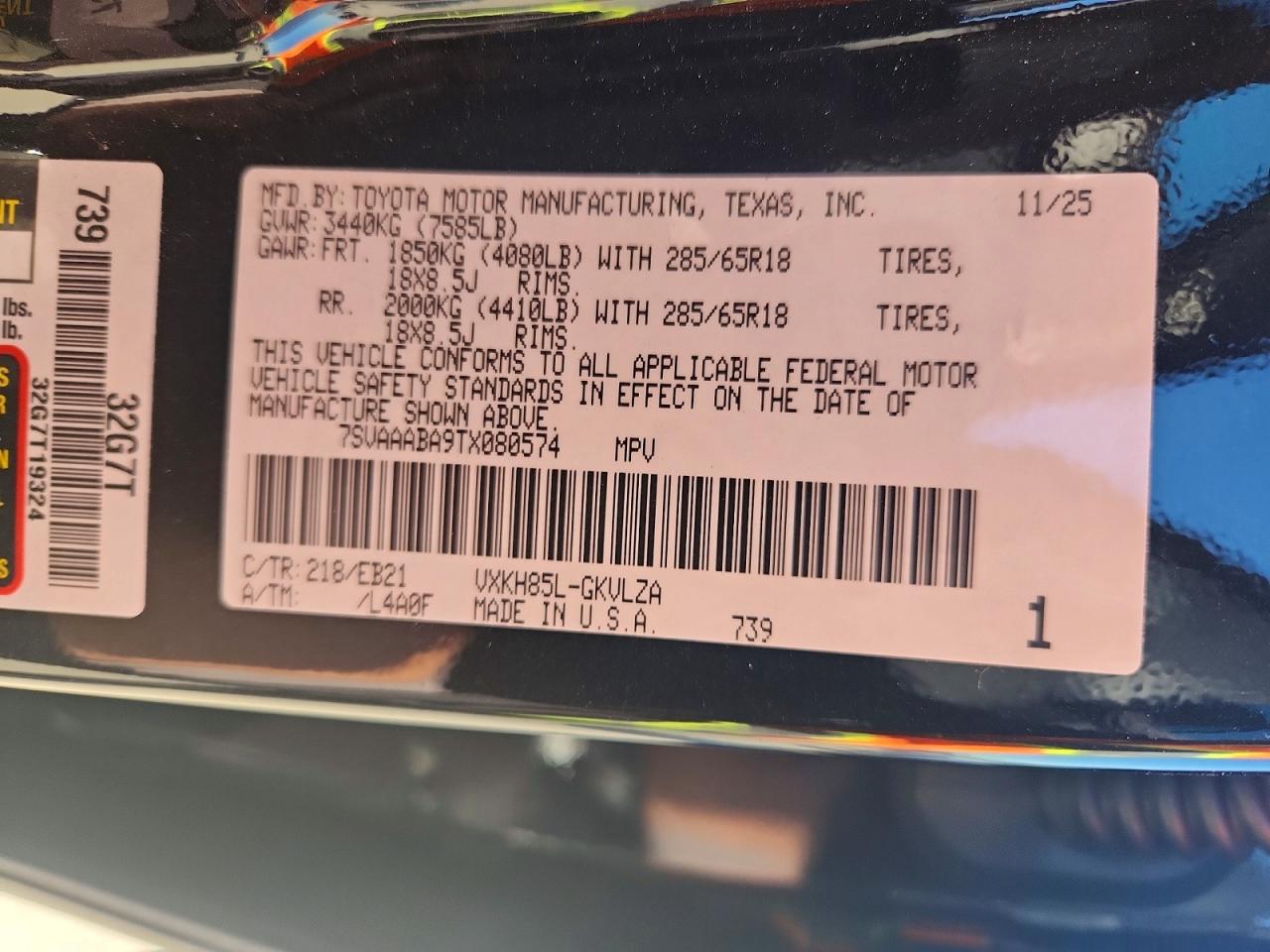 2026 TOYOTA SEQUOIA TRD PRO photo 12