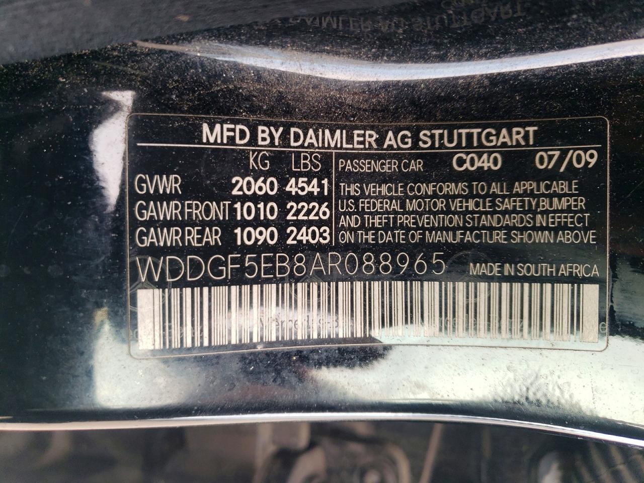 2010 MERCEDES-BENZ C 300 photo 12