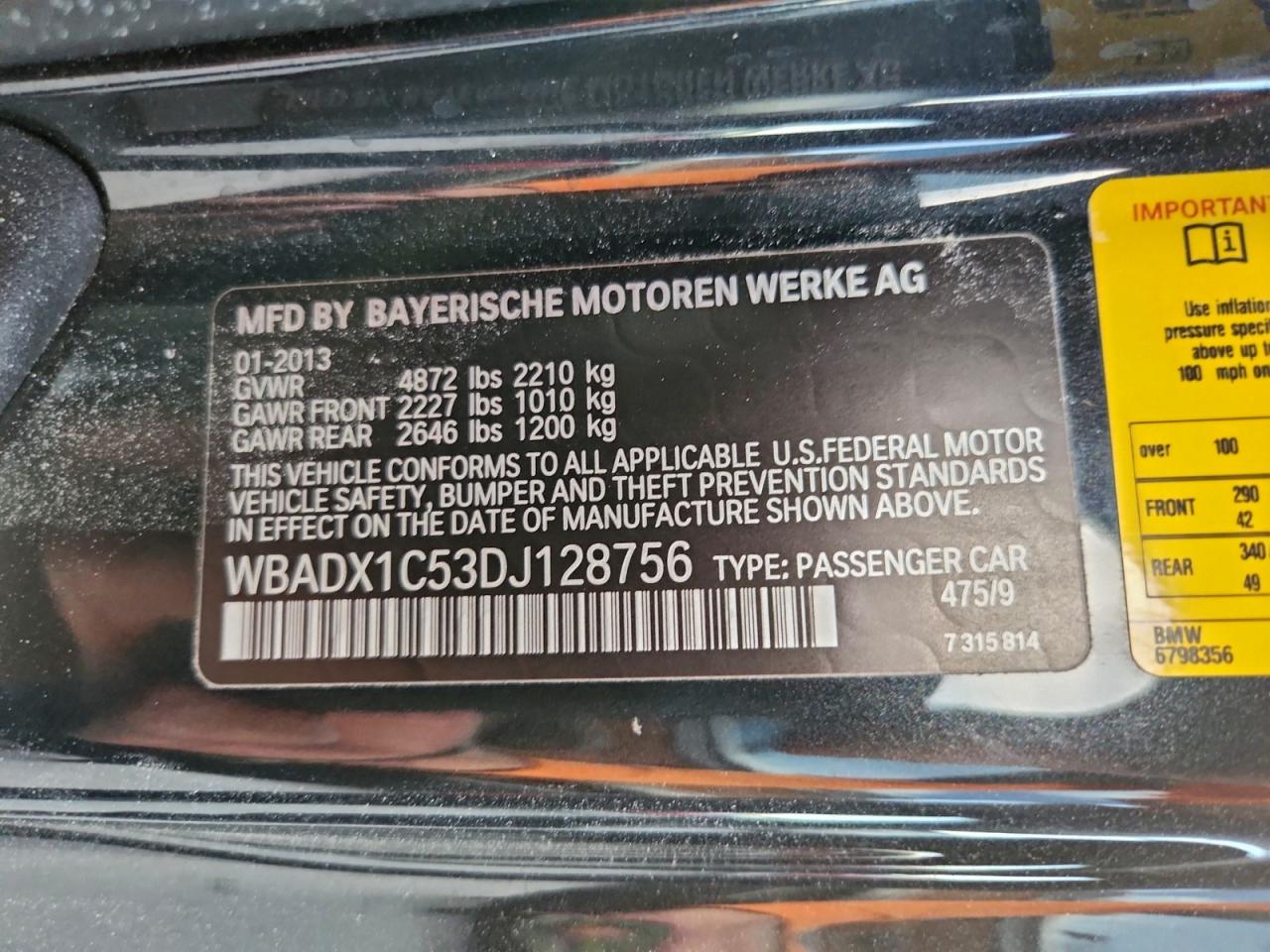 2013 BMW 335 I SULEV photo 23