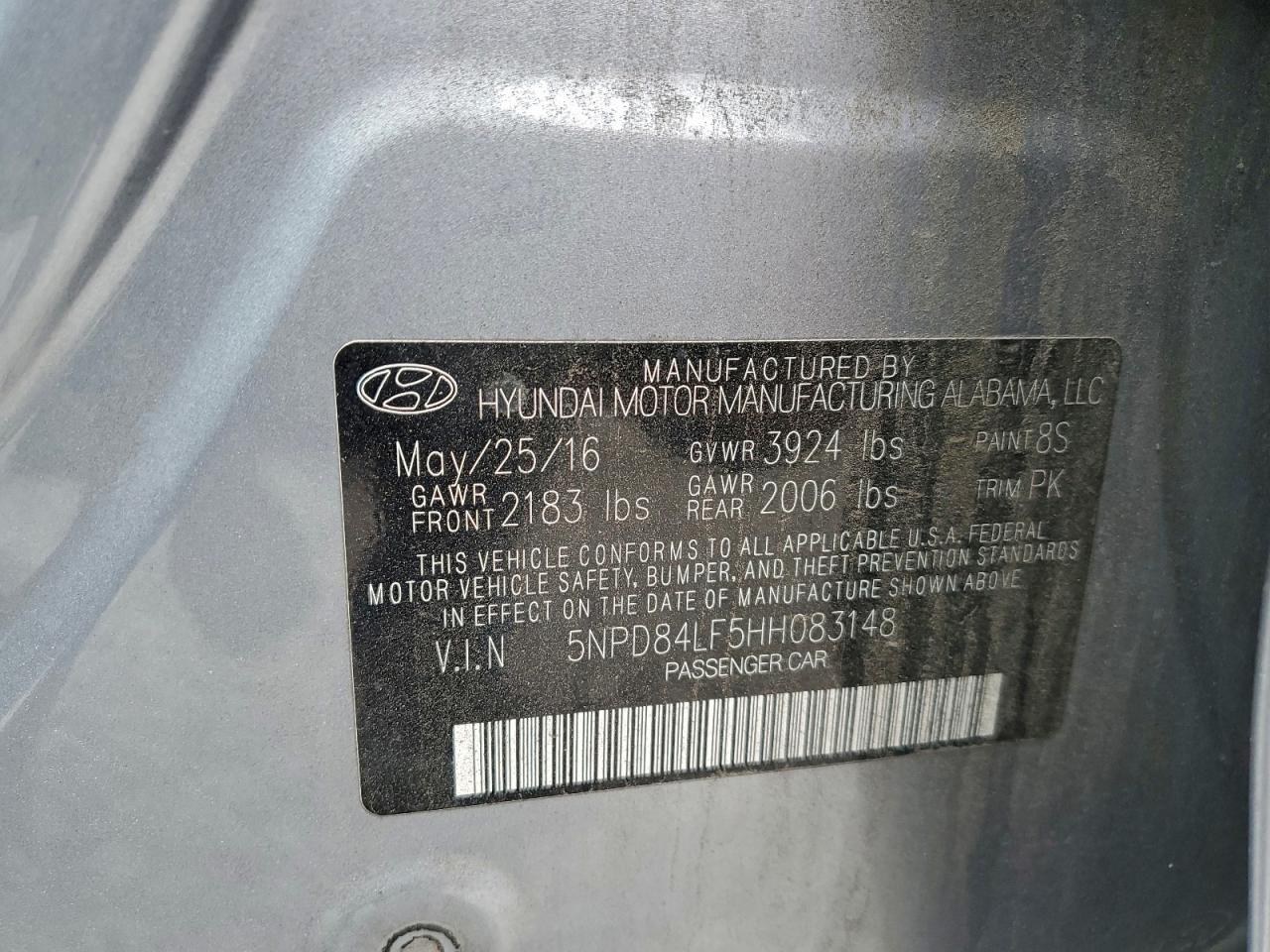 2017 HYUNDAI ELANTRA SE photo 23