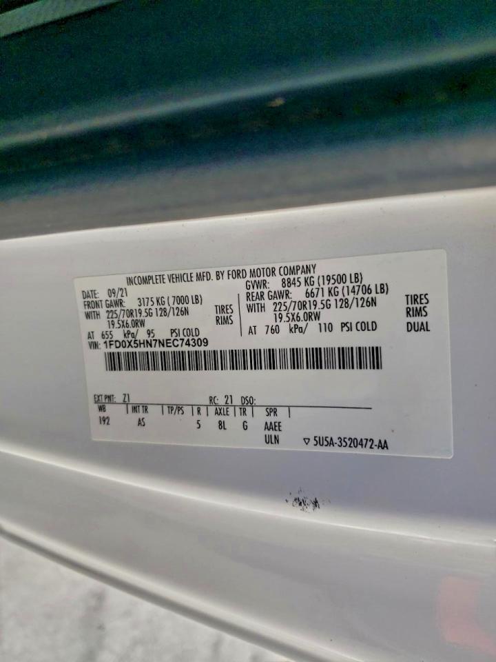 2022 FORD F550 SUPER DUTY UTILITY / SERVICE TRUCK photo 12