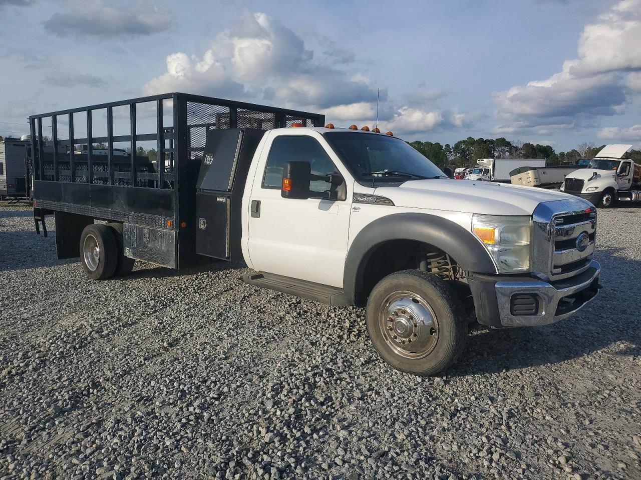 2016 FORD F550 SUPER DUTY FLATBED TRUCK photo 4