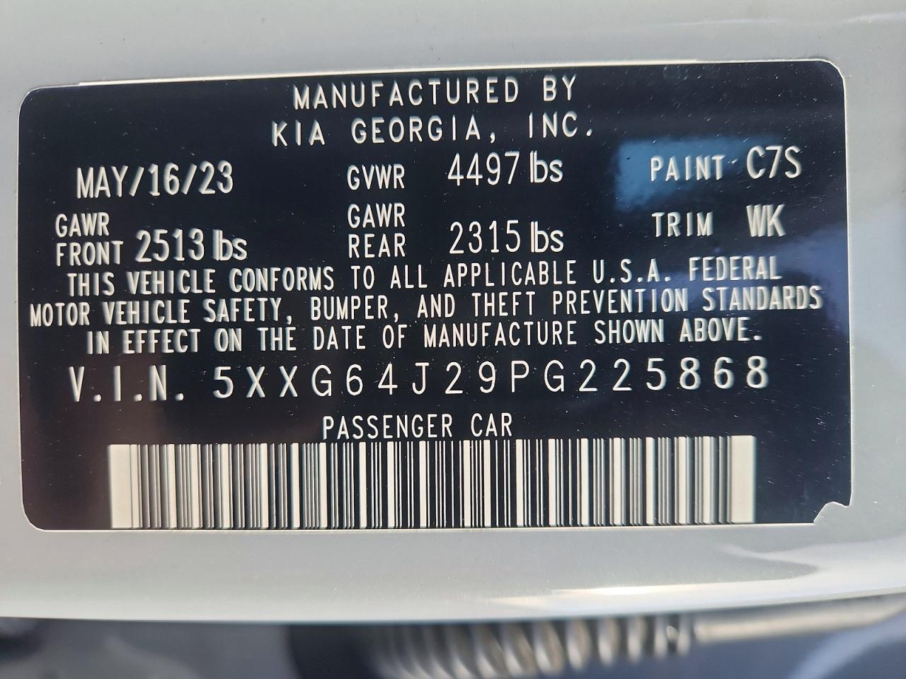 2023 KIA K5 GT-LINE photo 13